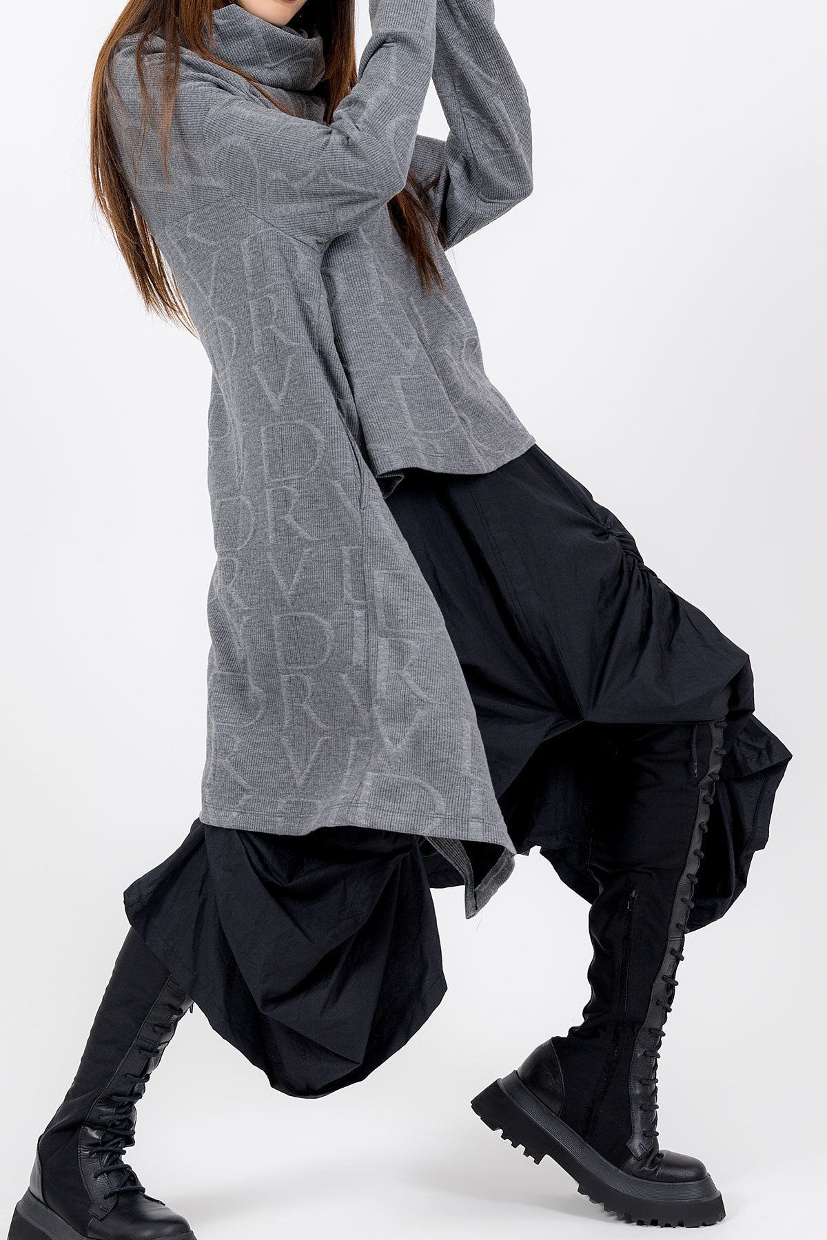 Gri Melanj Sweatshirt 8205