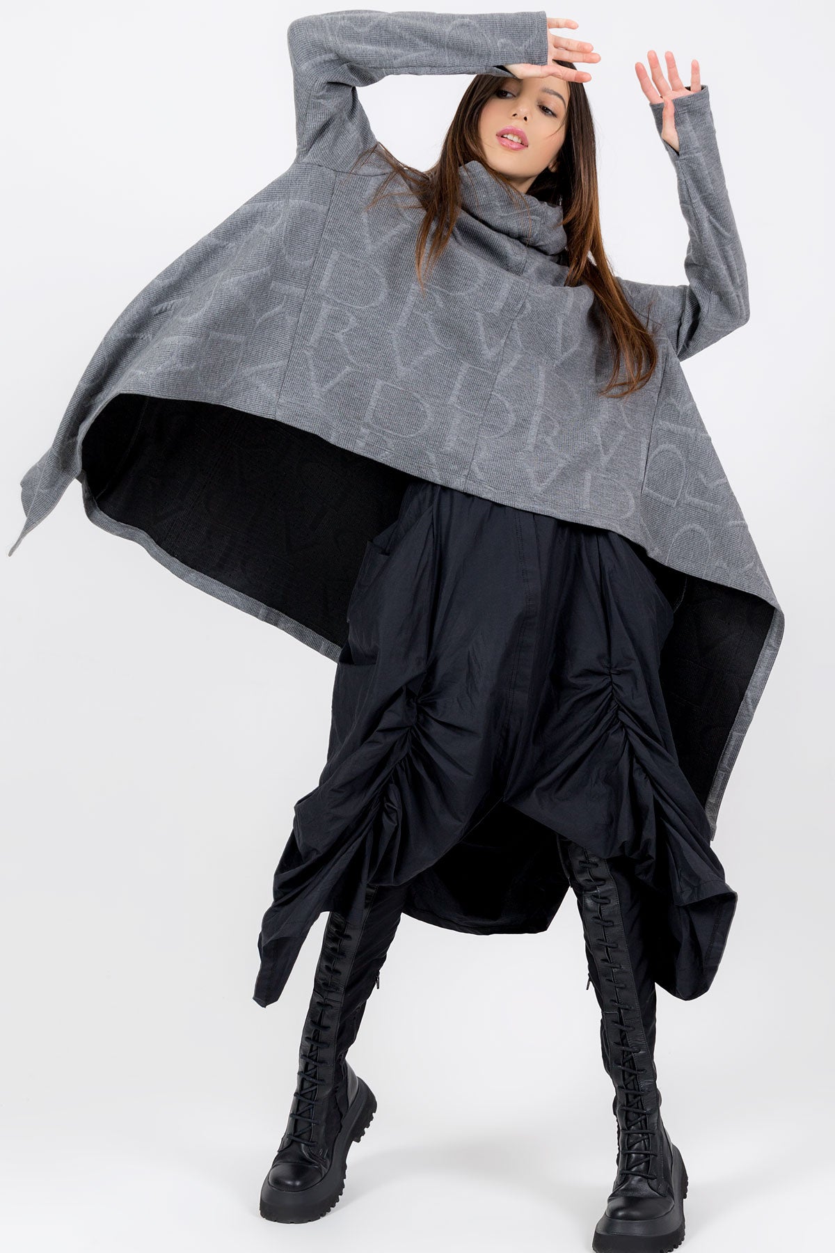 Gri Melanj Sweatshirt 8205