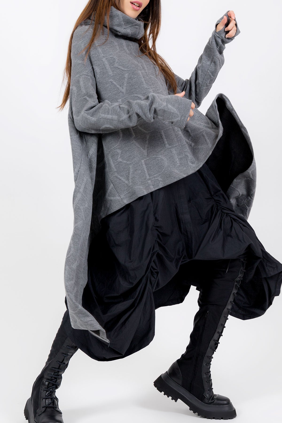 Gri Melanj Sweatshirt 8205