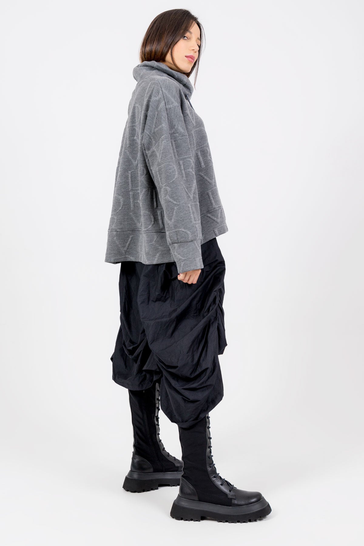 Gri Melanj Sweatshirt 8206