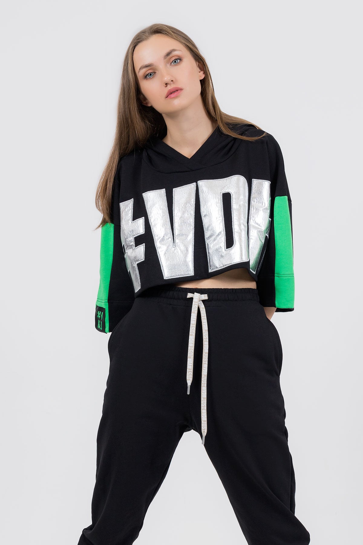 Siyah Sweatshirt 8214