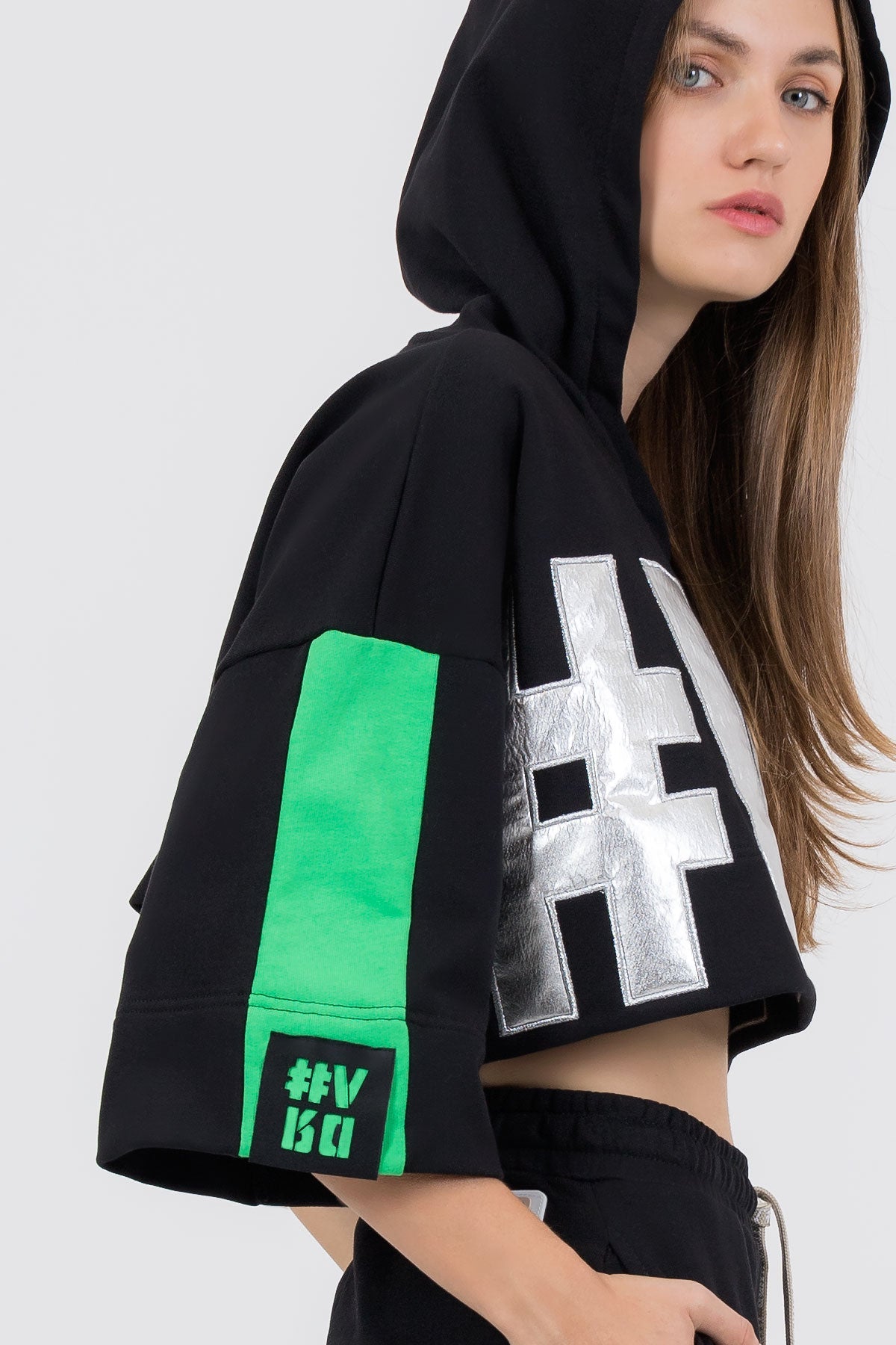 Siyah Sweatshirt 8214