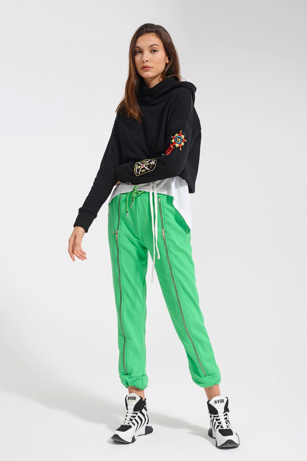 Siyah Sweatshirt 8215