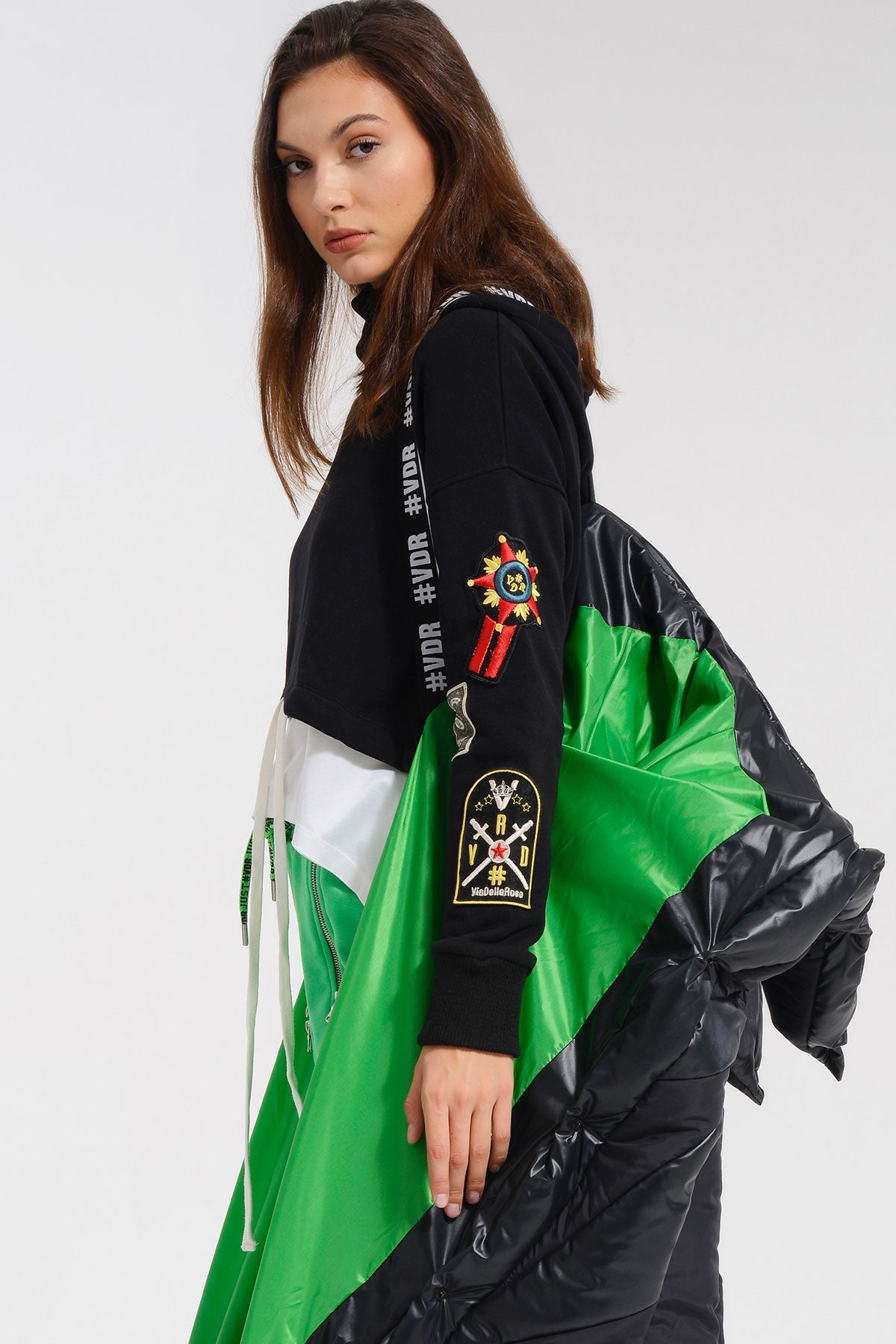 Siyah Sweatshirt 8215