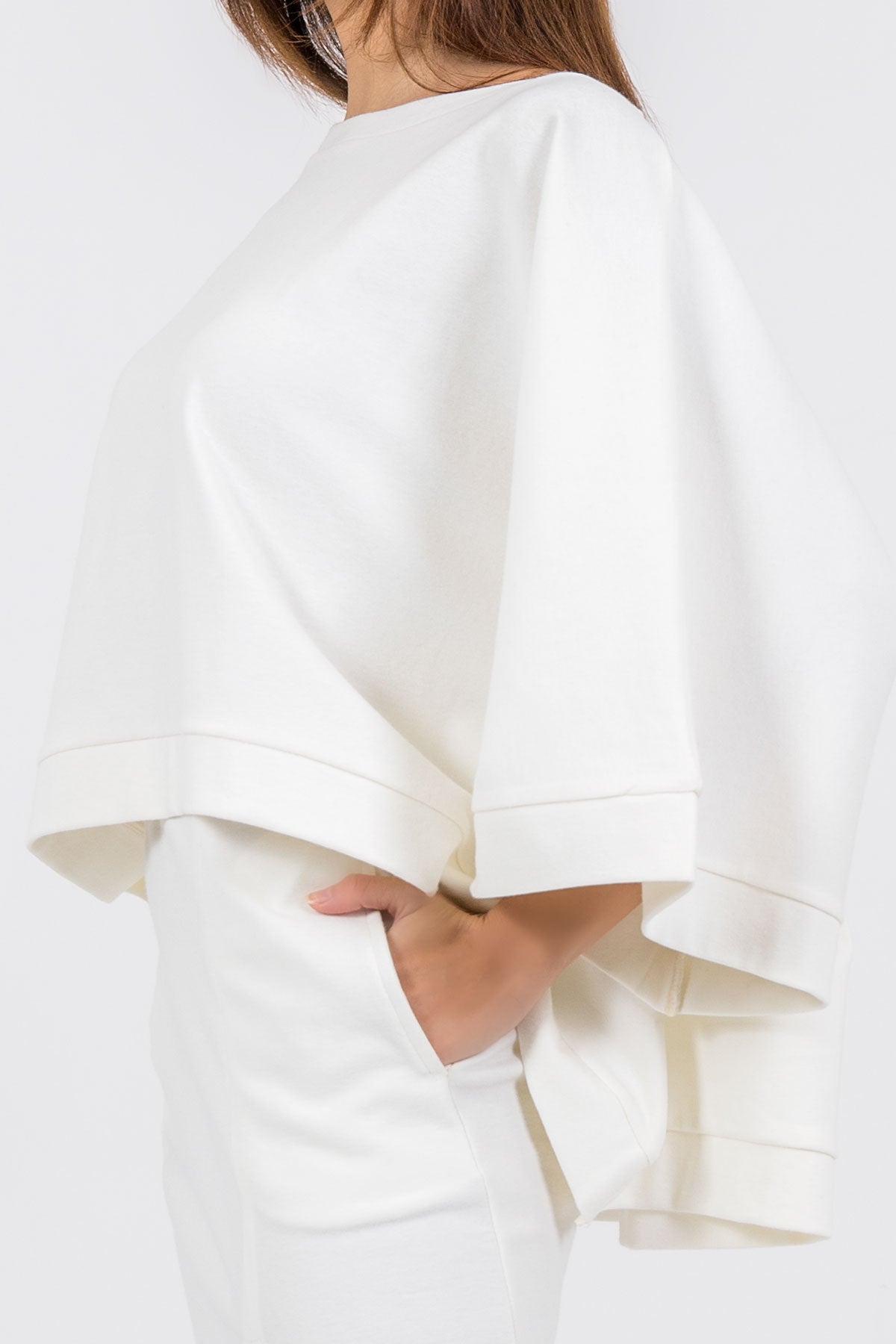 Ekru Sweatshirt 8233