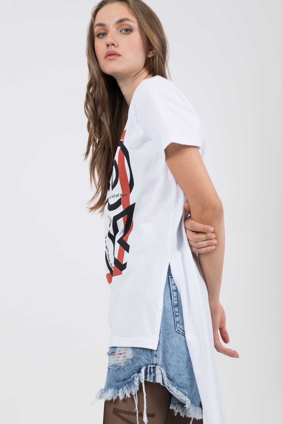 Beyaz Tunik 8285