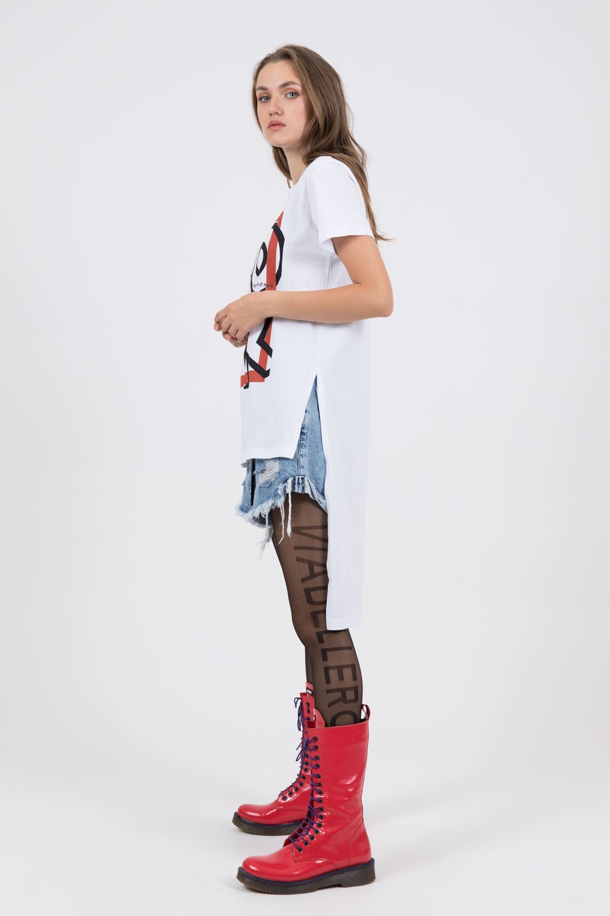 Beyaz Tunik 8285