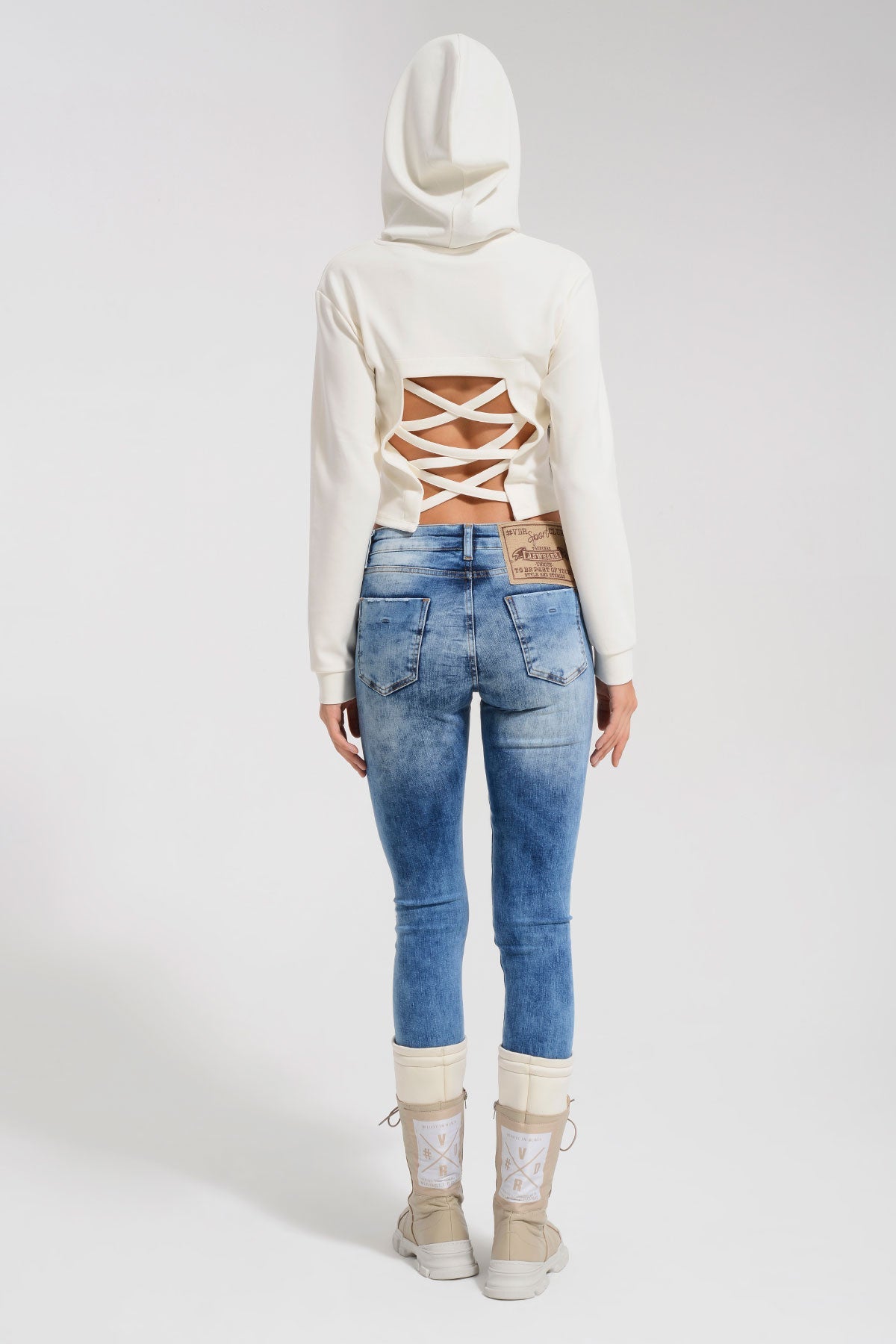 Krem Sweatshirt 8330