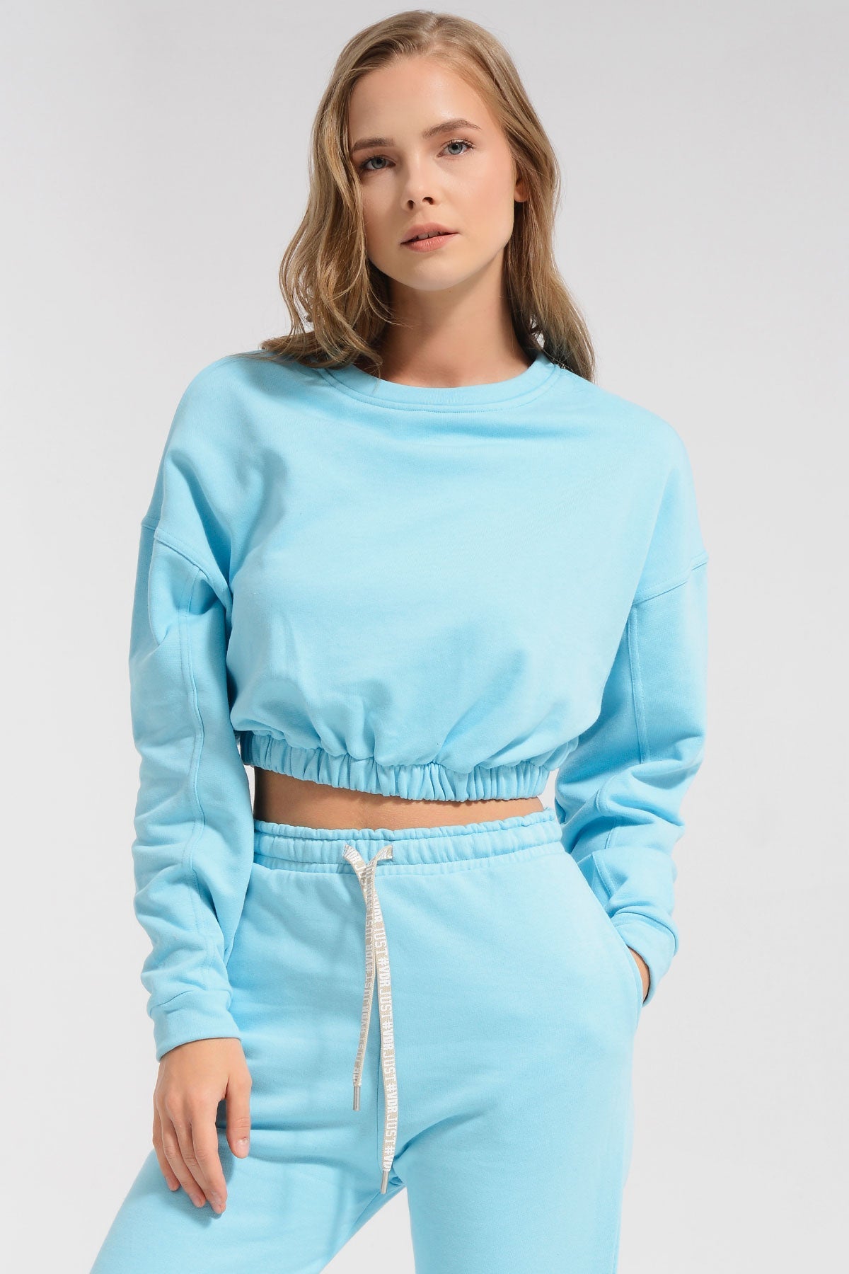 Açik Mavi Sweatshirt 8361