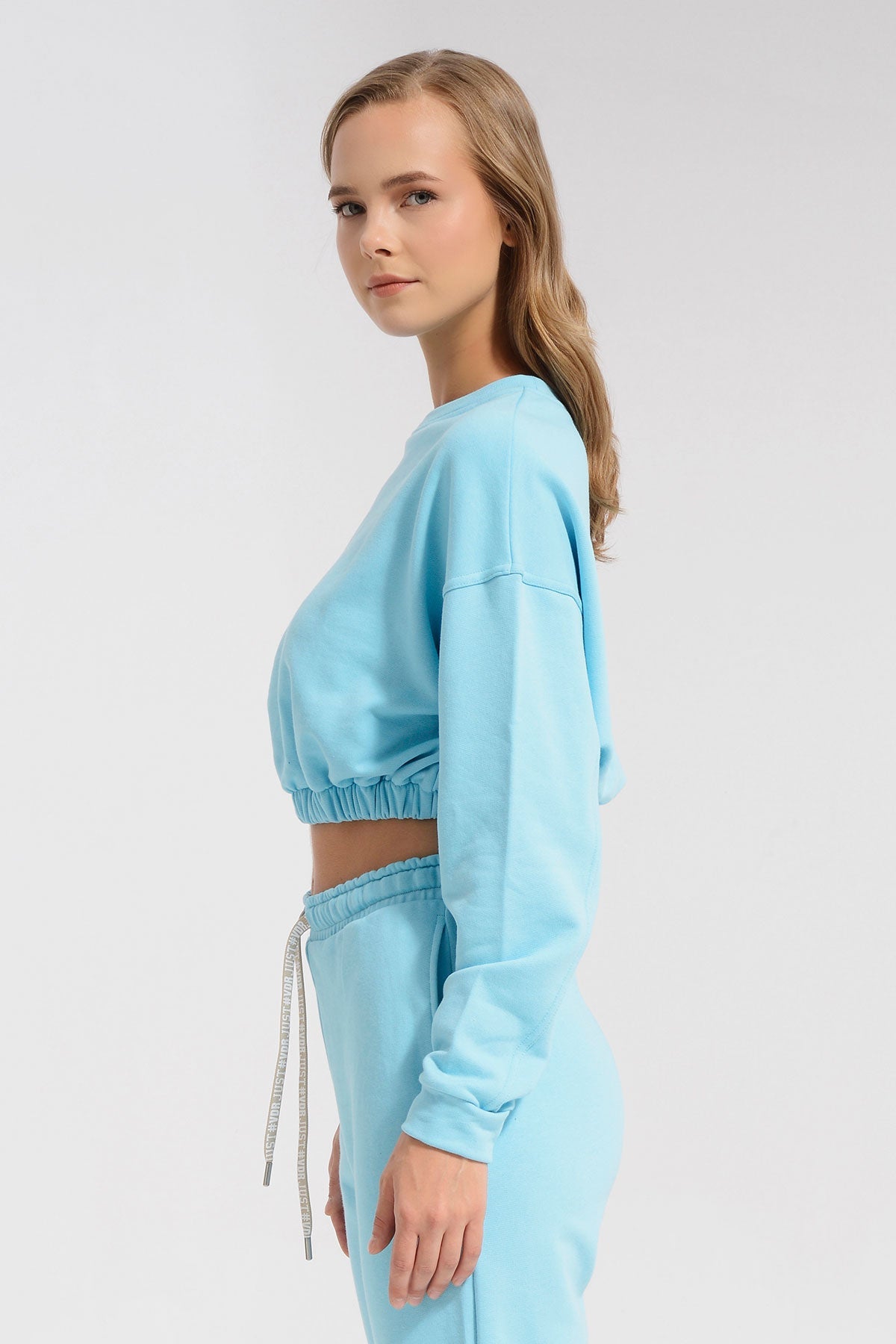 Açik Mavi Sweatshirt 8361