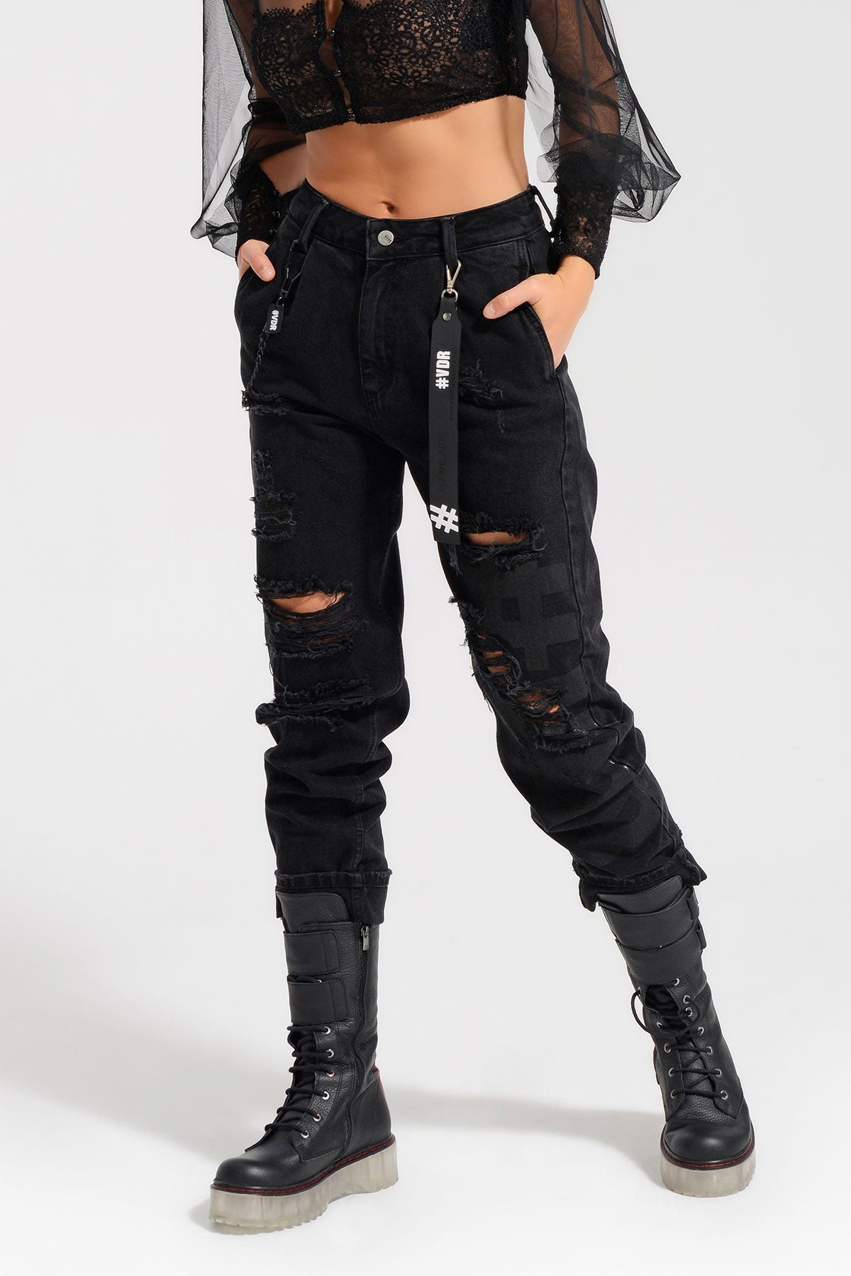 Siyah Kot Pantolon 8398