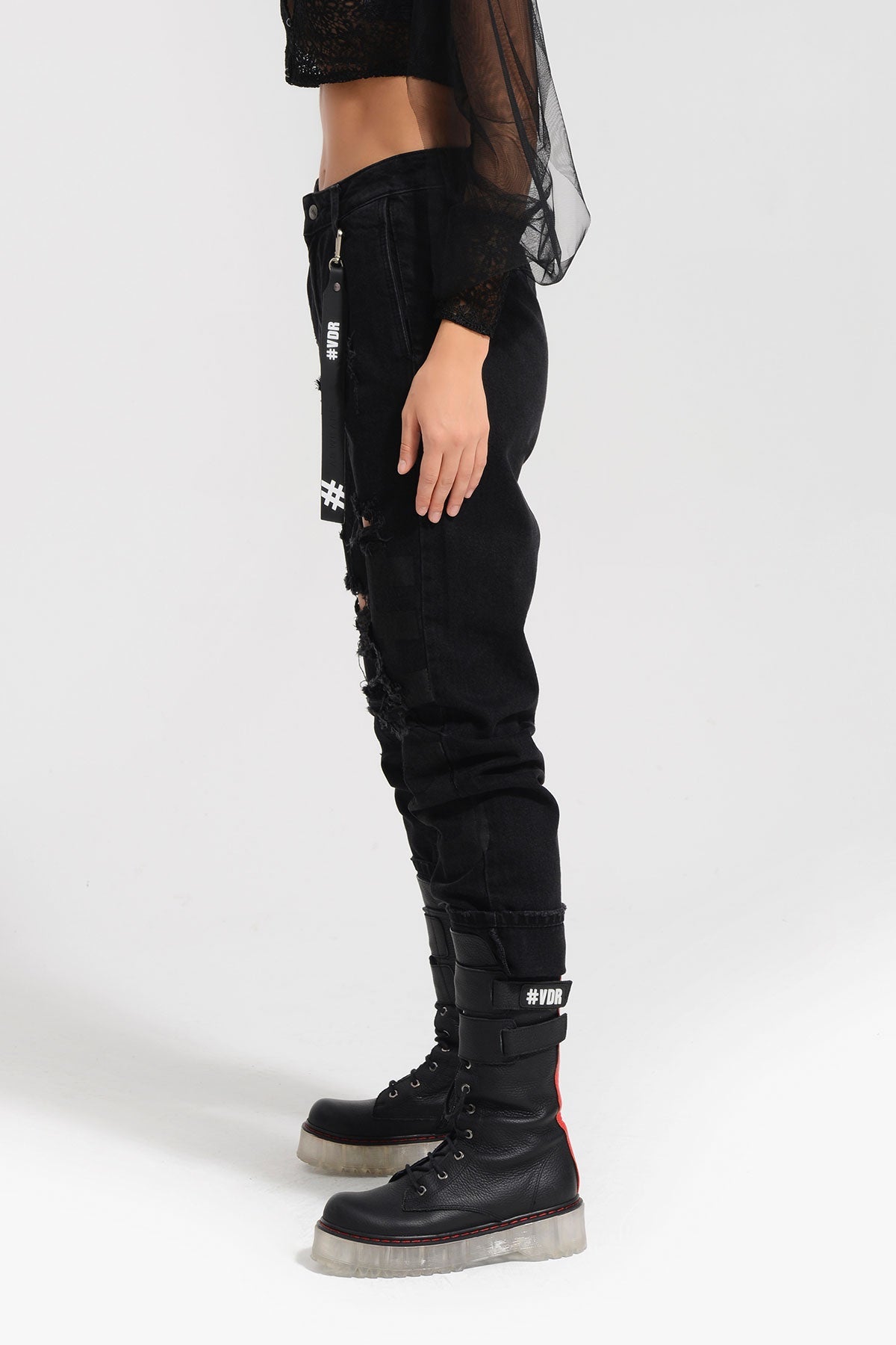 Siyah Kot Pantolon 8398