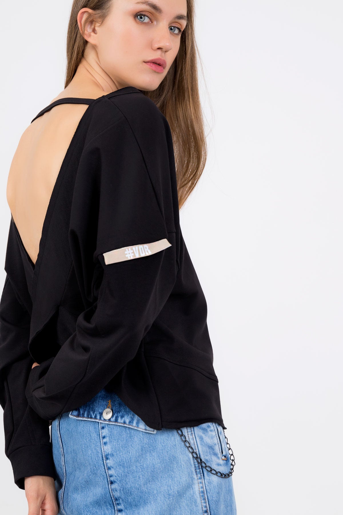 Siyah Sweatshirt 8400