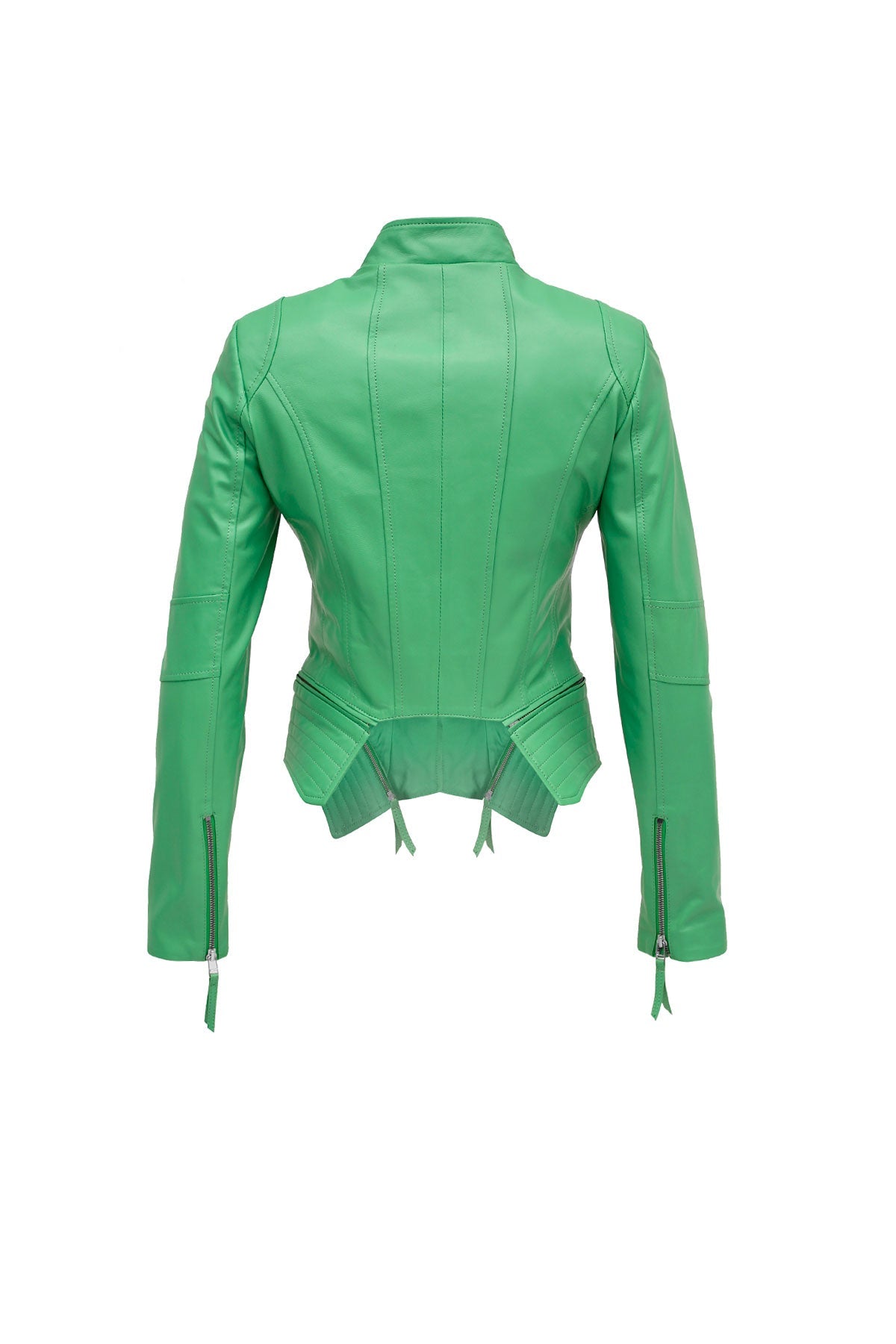 Yesil Deri Ceket 8411