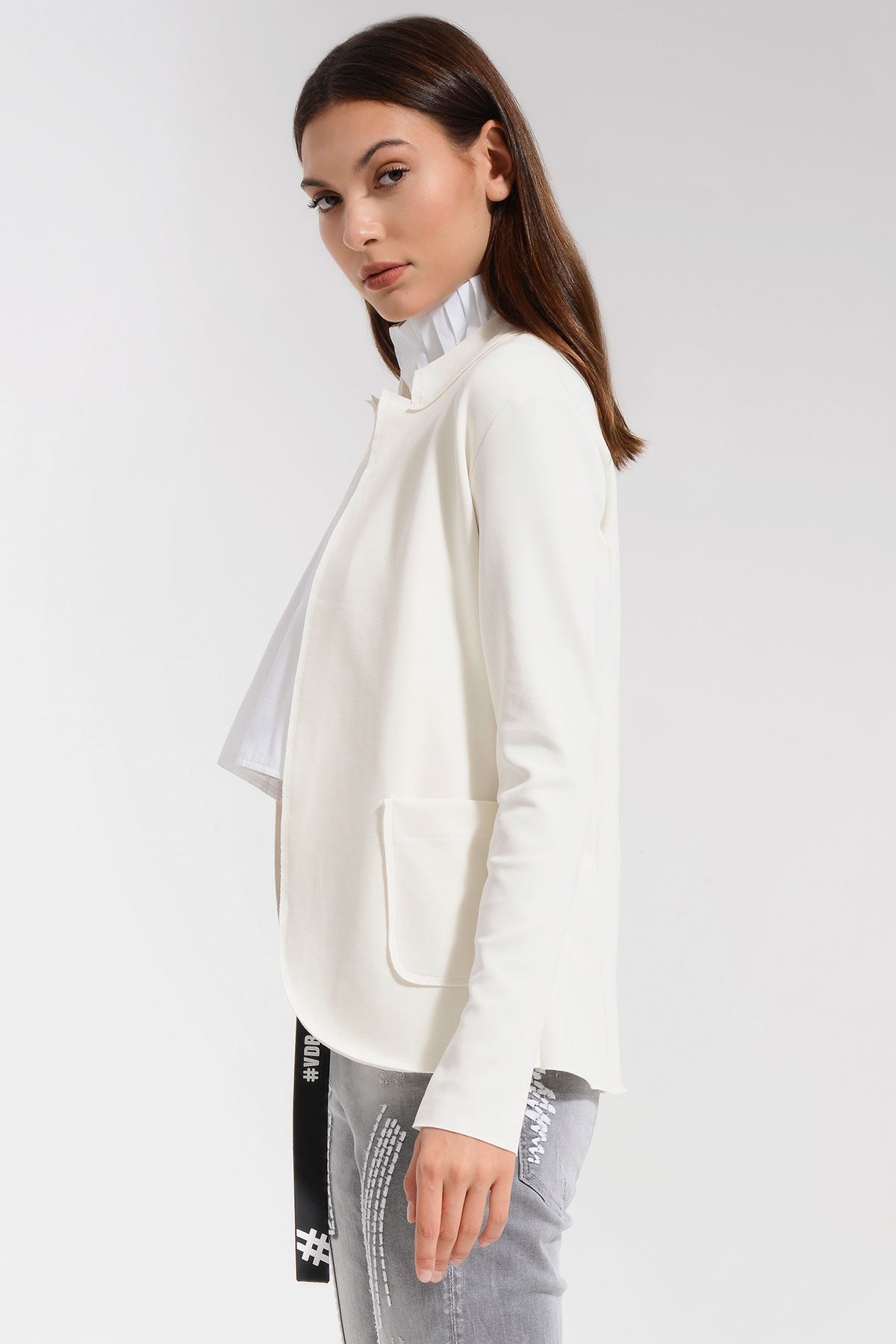 Krem Ceket 8415