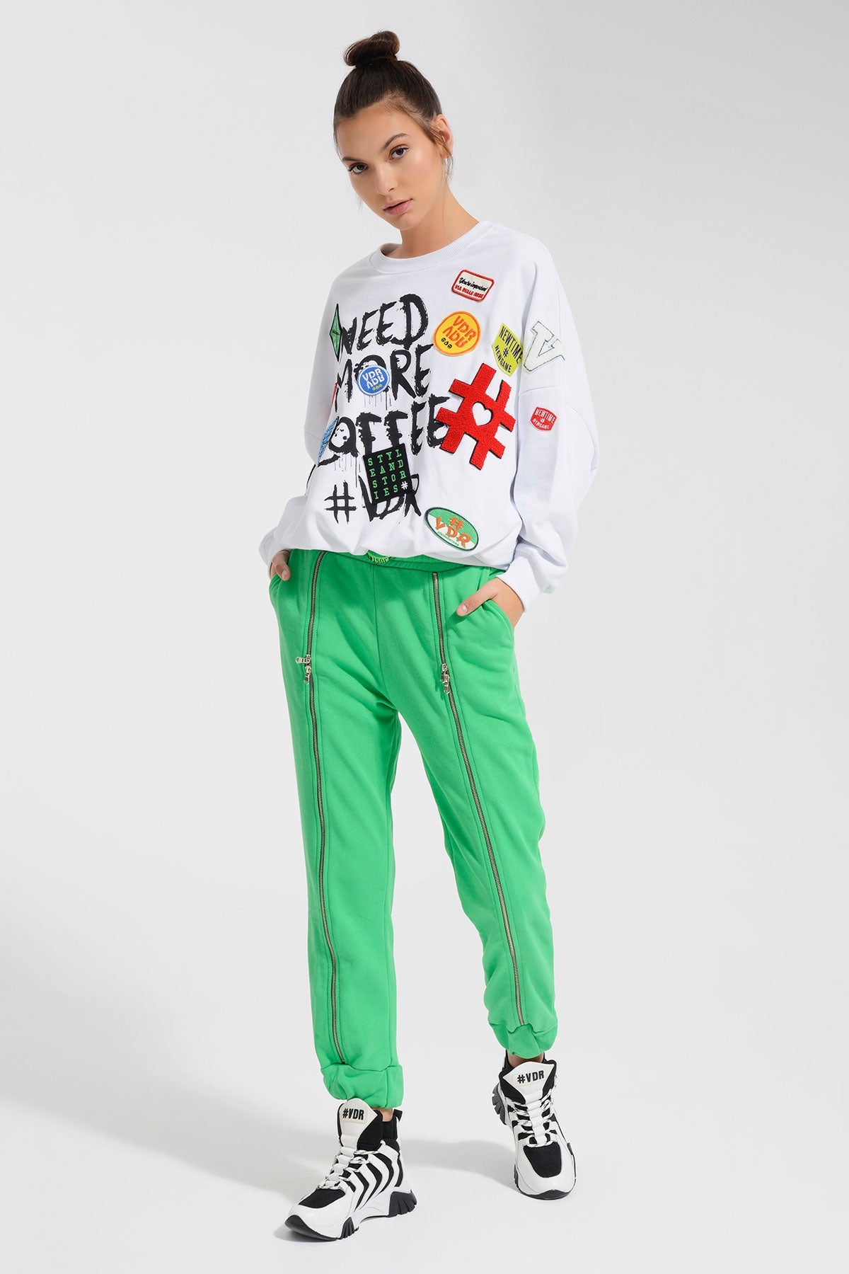 Beyaz  Sweatshirt 8435