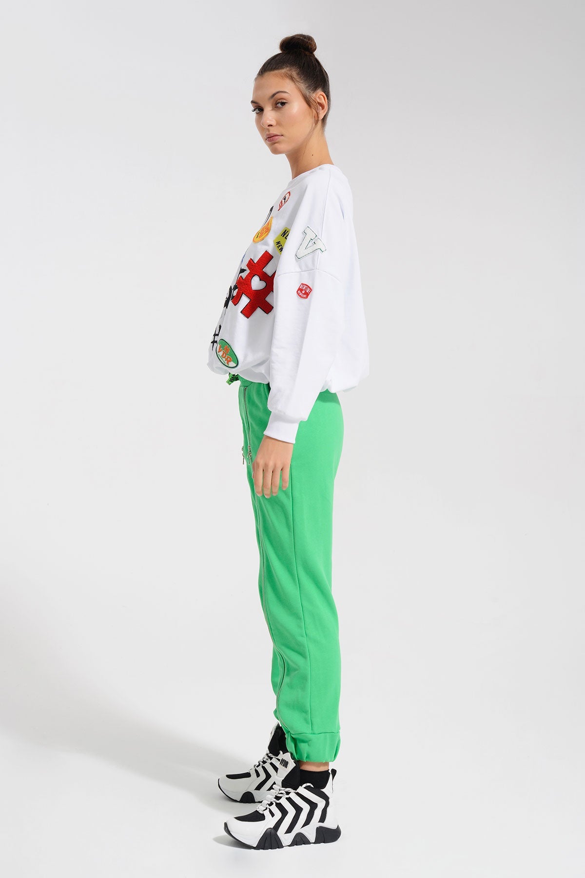 Beyaz  Sweatshirt 8435