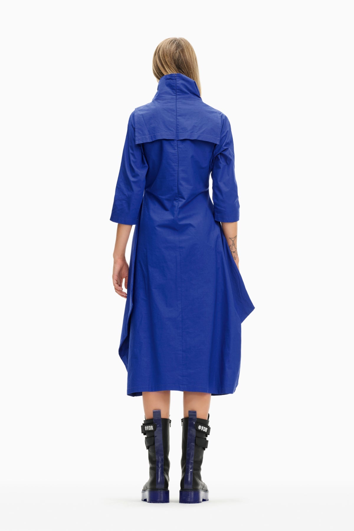 Saks Mavisi Elbise 10078