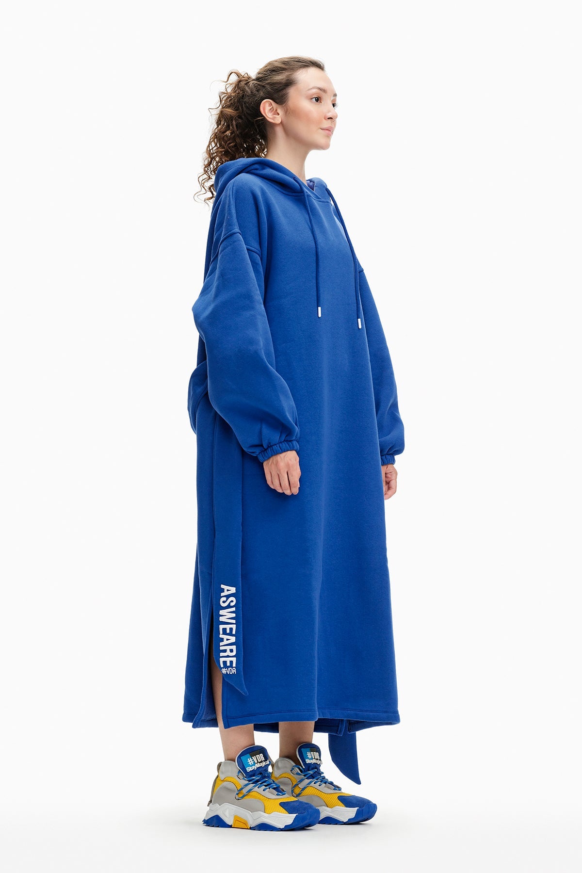 Saks Mavisi Elbise 10089