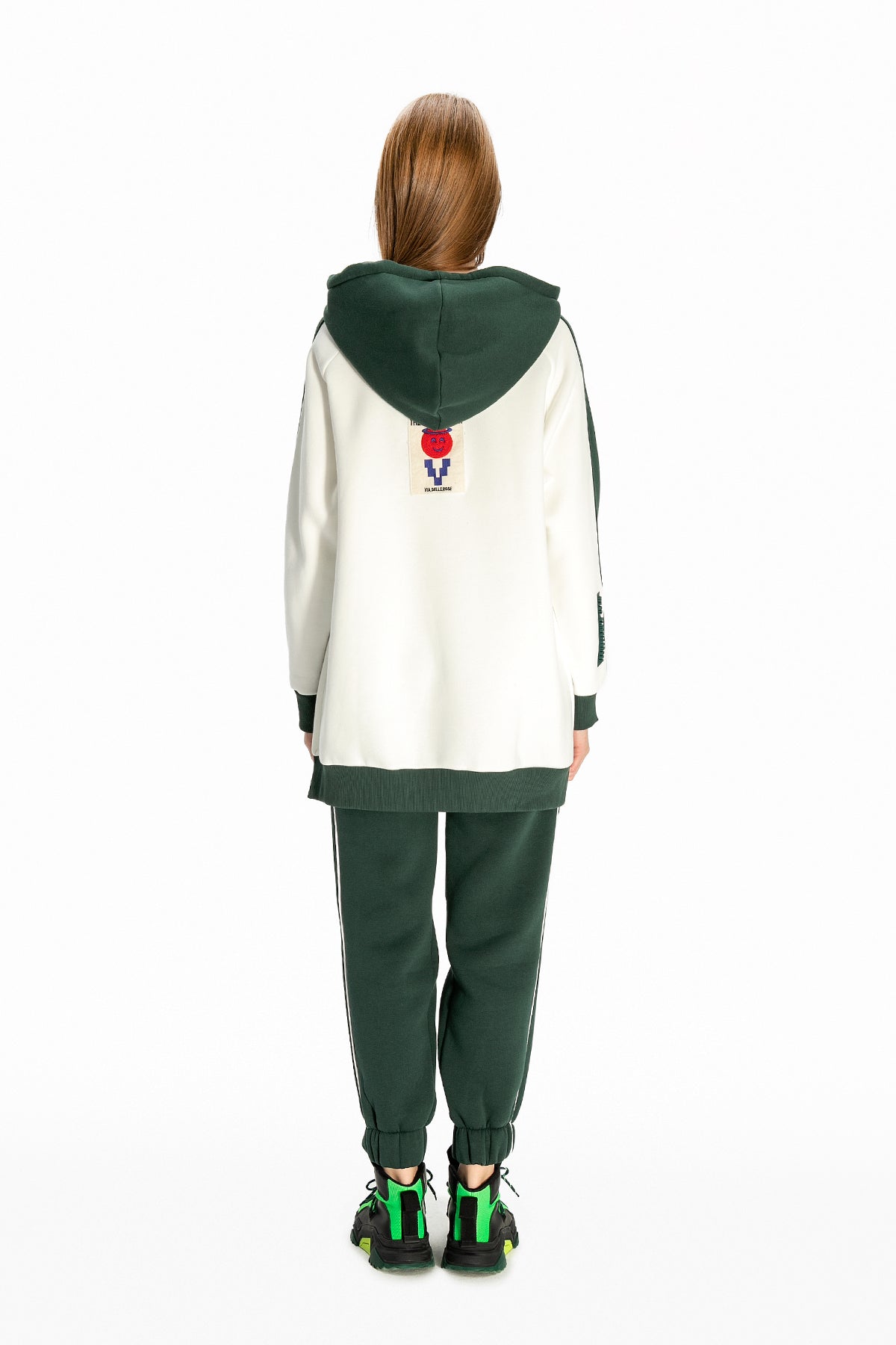 Yesil Ekru Sweatshirt 10091