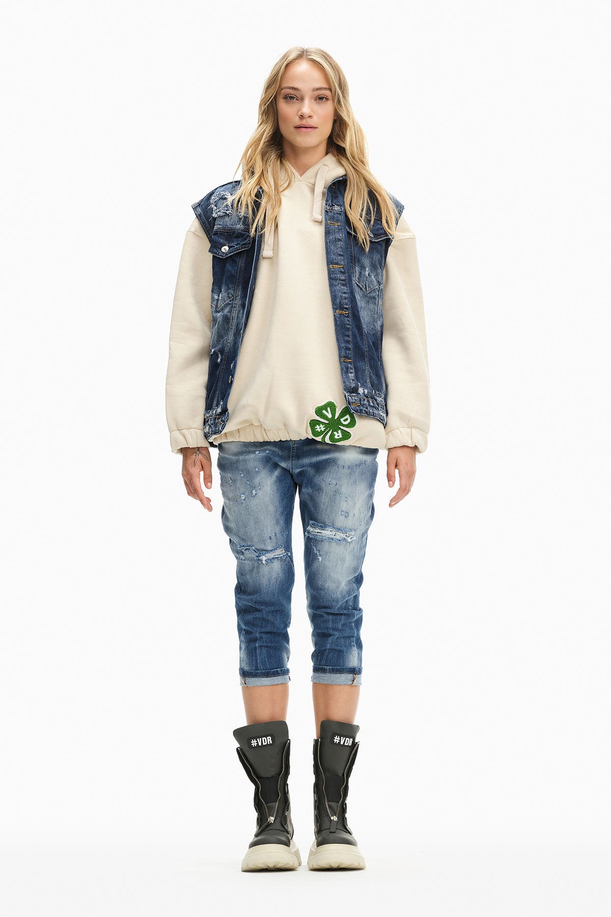 Bej Sweatshirt 10094