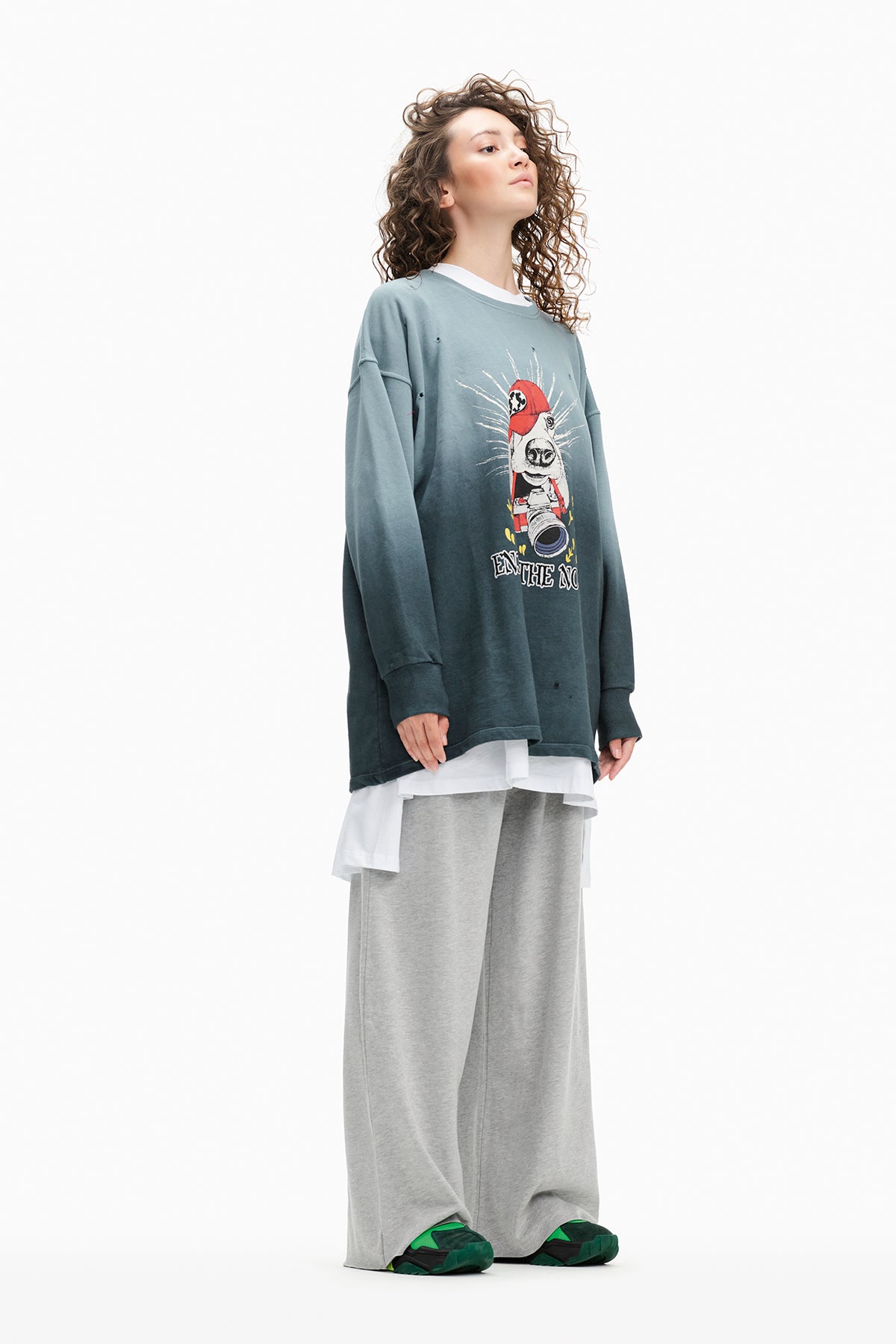 Antrasit Sweatshirt 10119