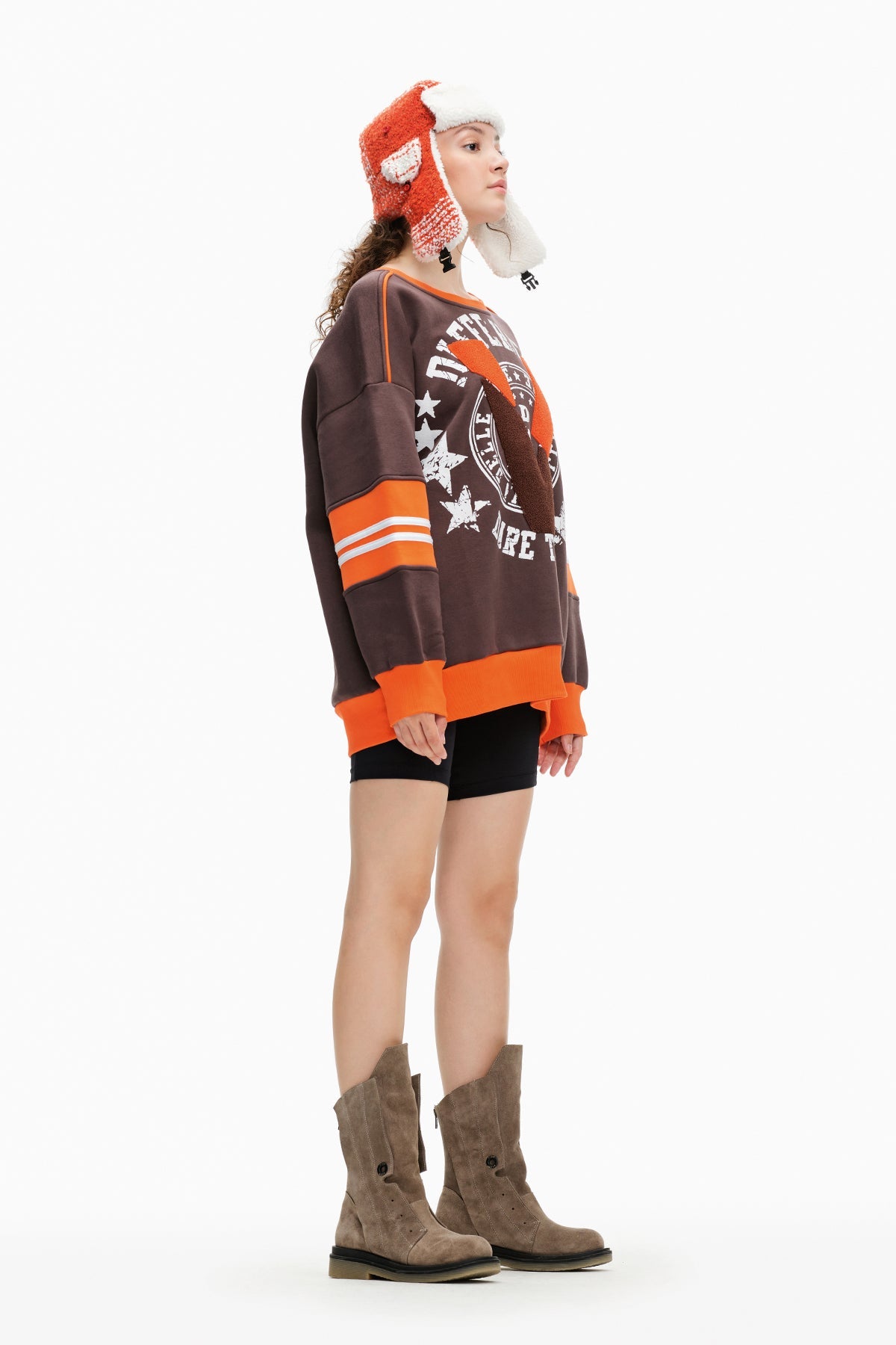 Kahverengi Sweatshirt 10132