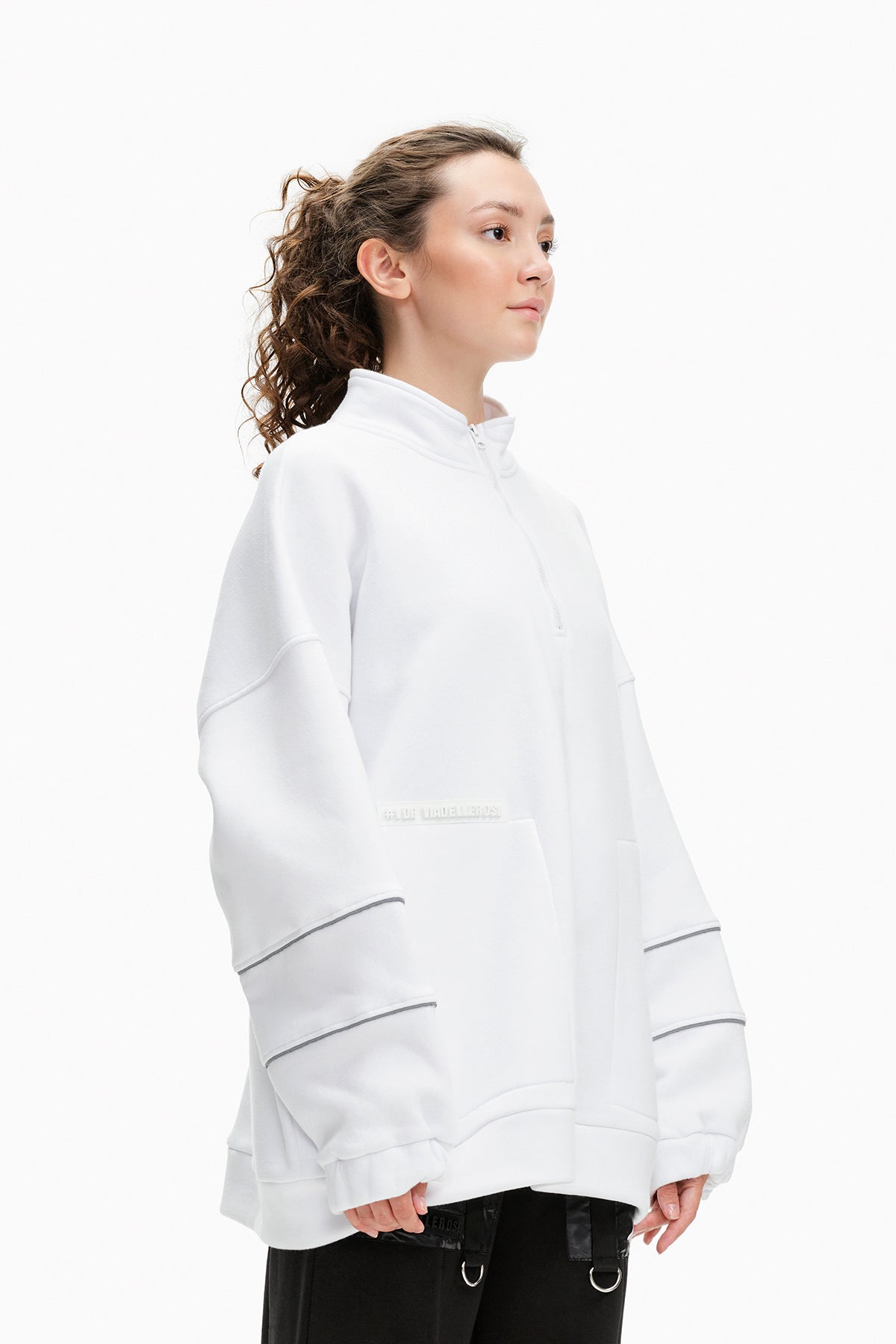 Beyaz Sweatshirt 10139