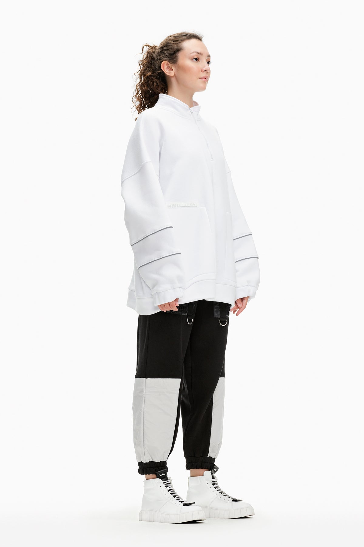 Beyaz Sweatshirt 10139