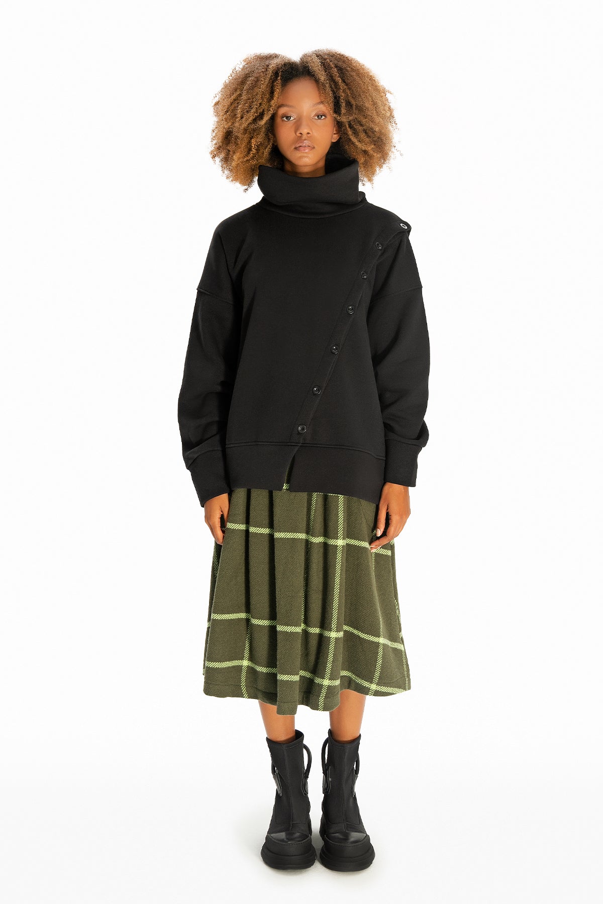 Siyah Sweatshirt 10141