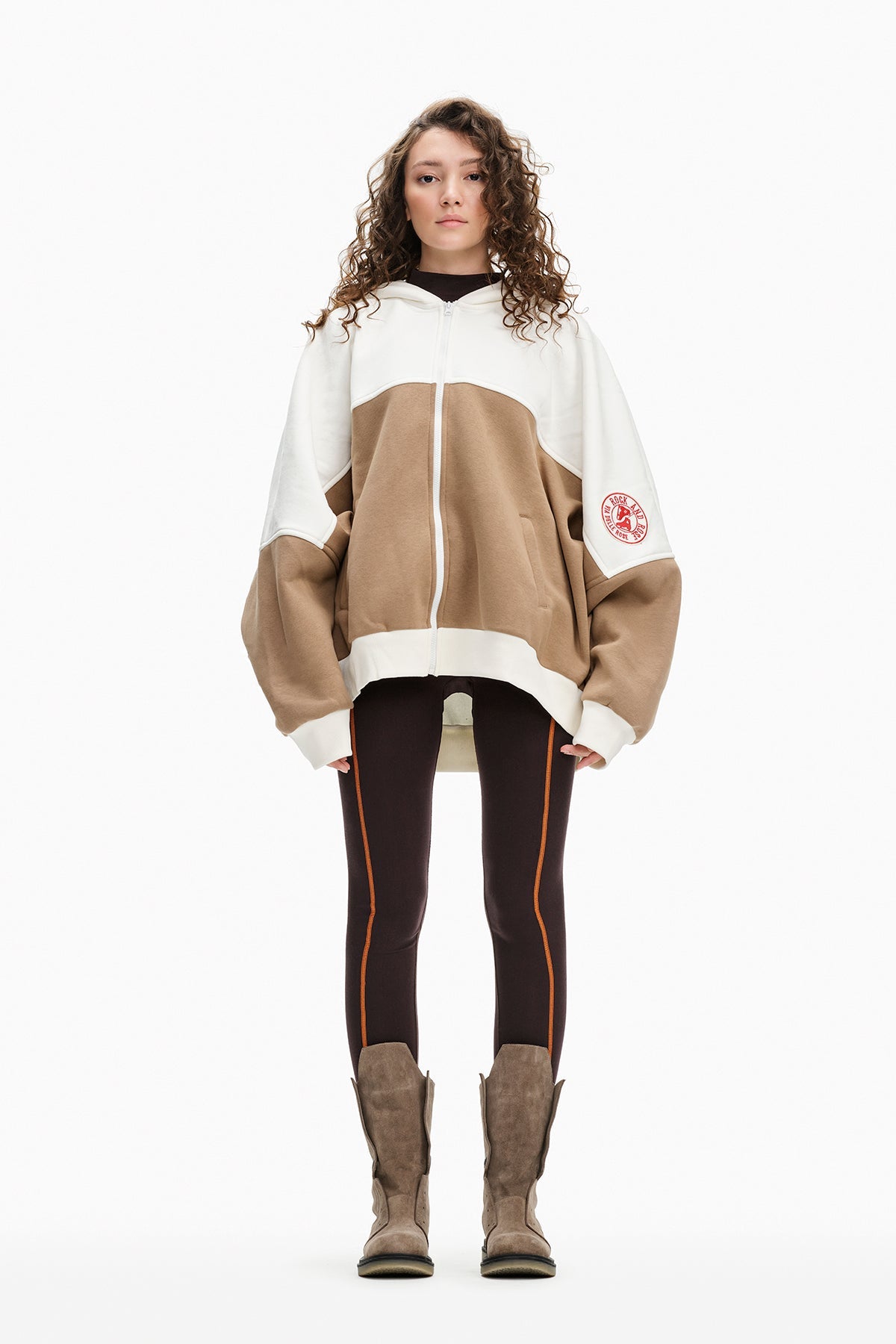 Ekru Camel Sweatshirt 10189