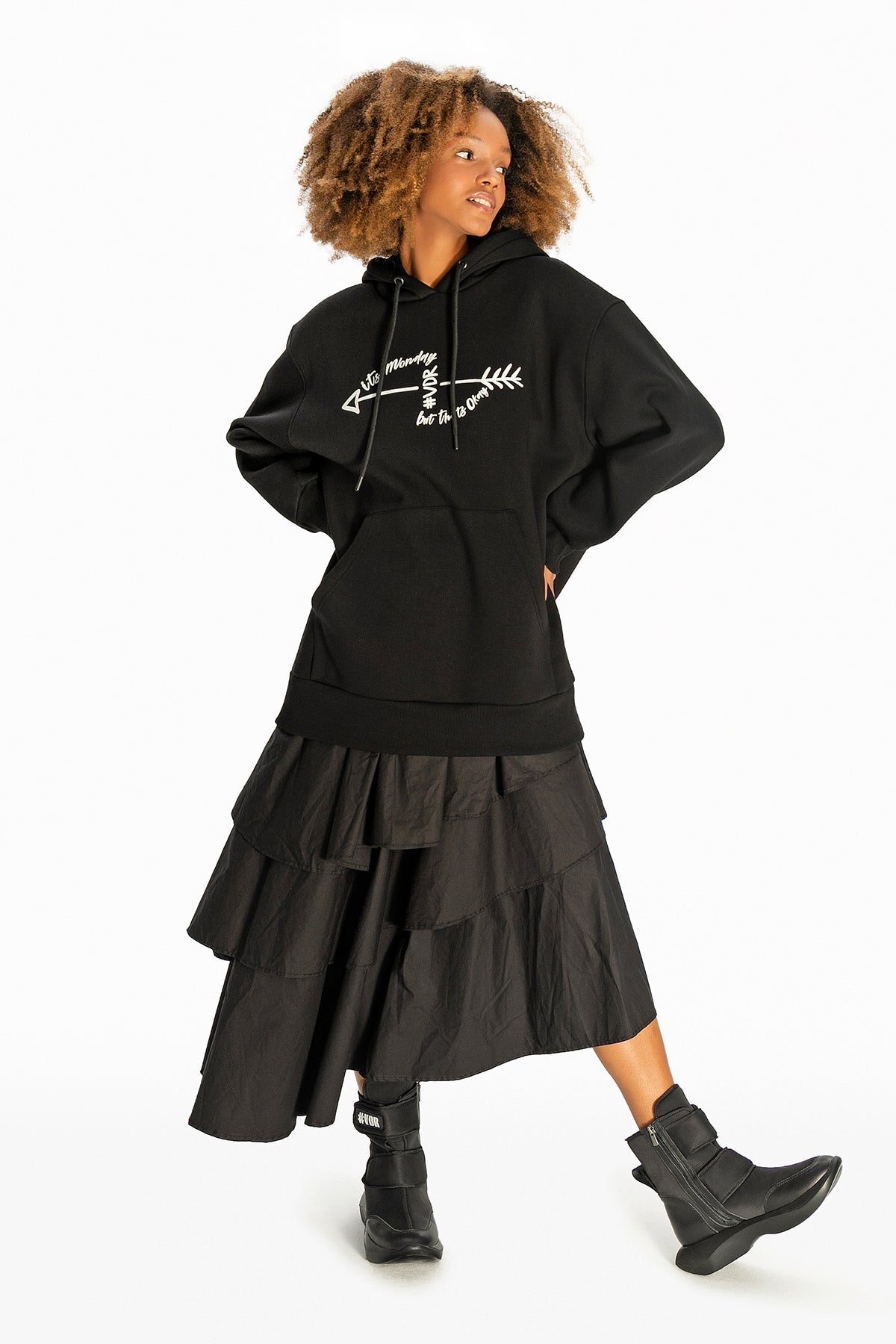 Siyah Sweatshirt 10190