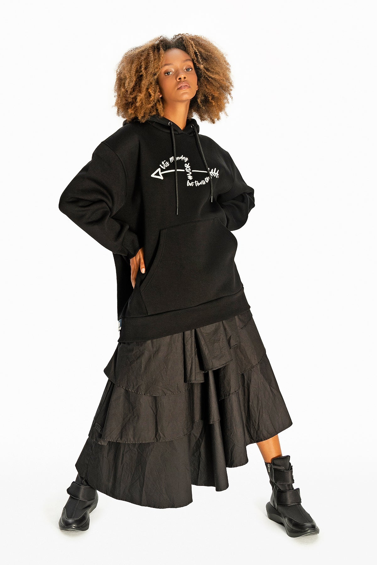 Siyah Sweatshirt 10190