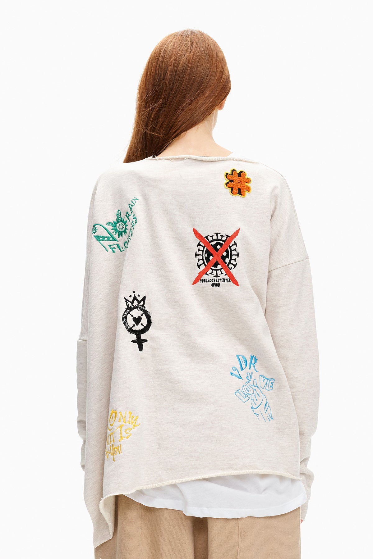 Bej Melanj Sweatshirt 10217