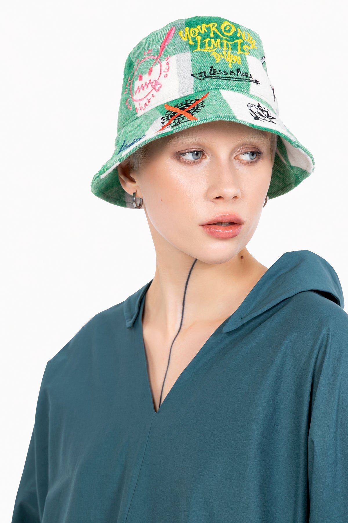 Koyu Yesil Elbise 10292