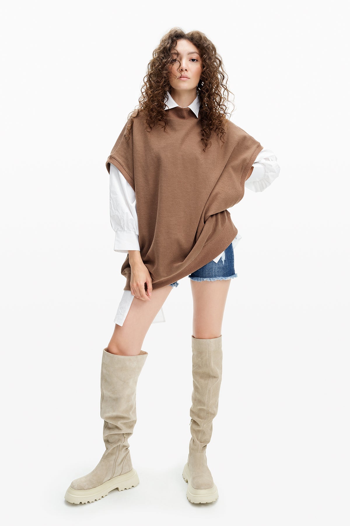 Kahverengi Sweatshirt 10310