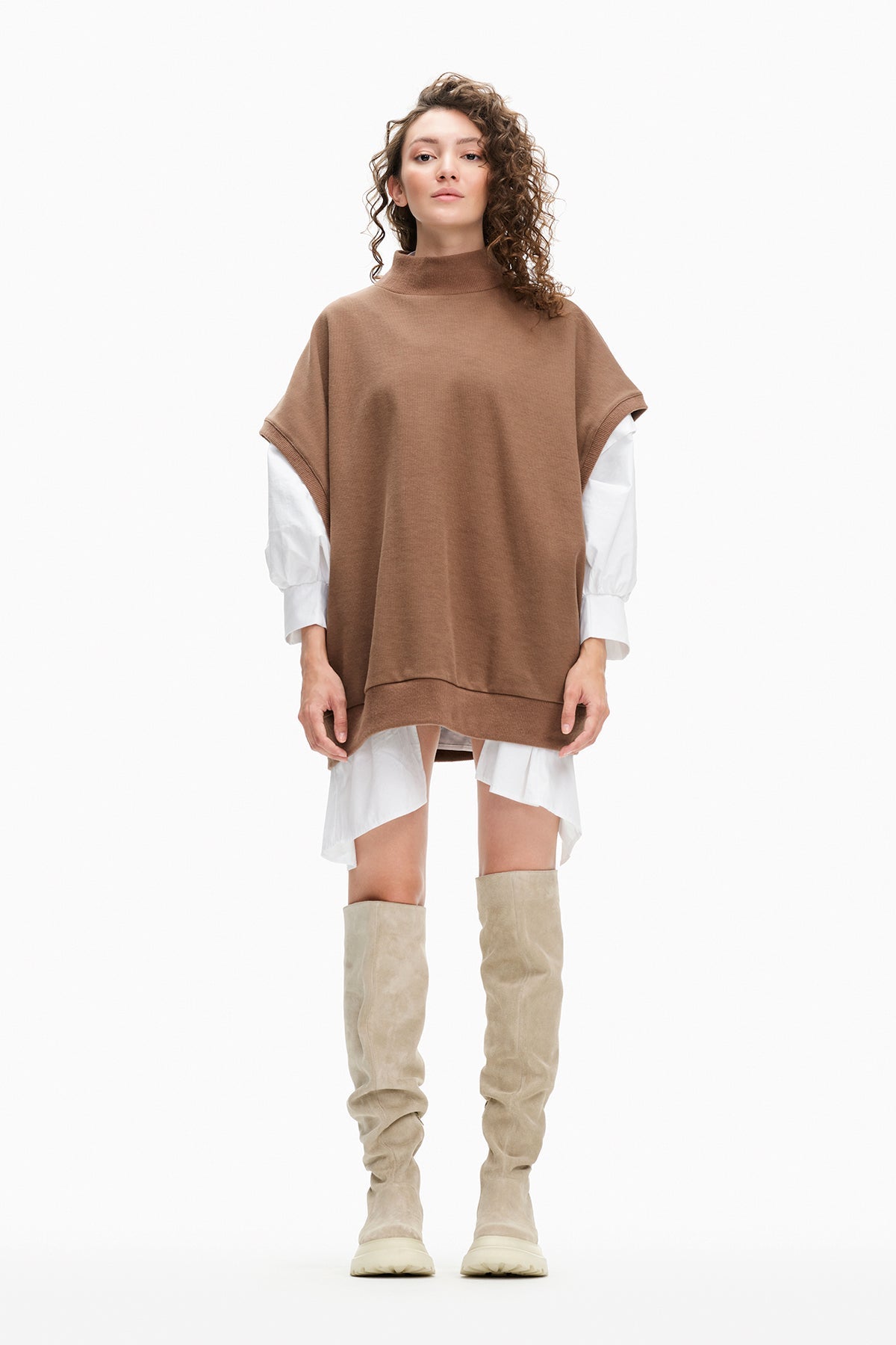 Kahverengi Sweatshirt 10310