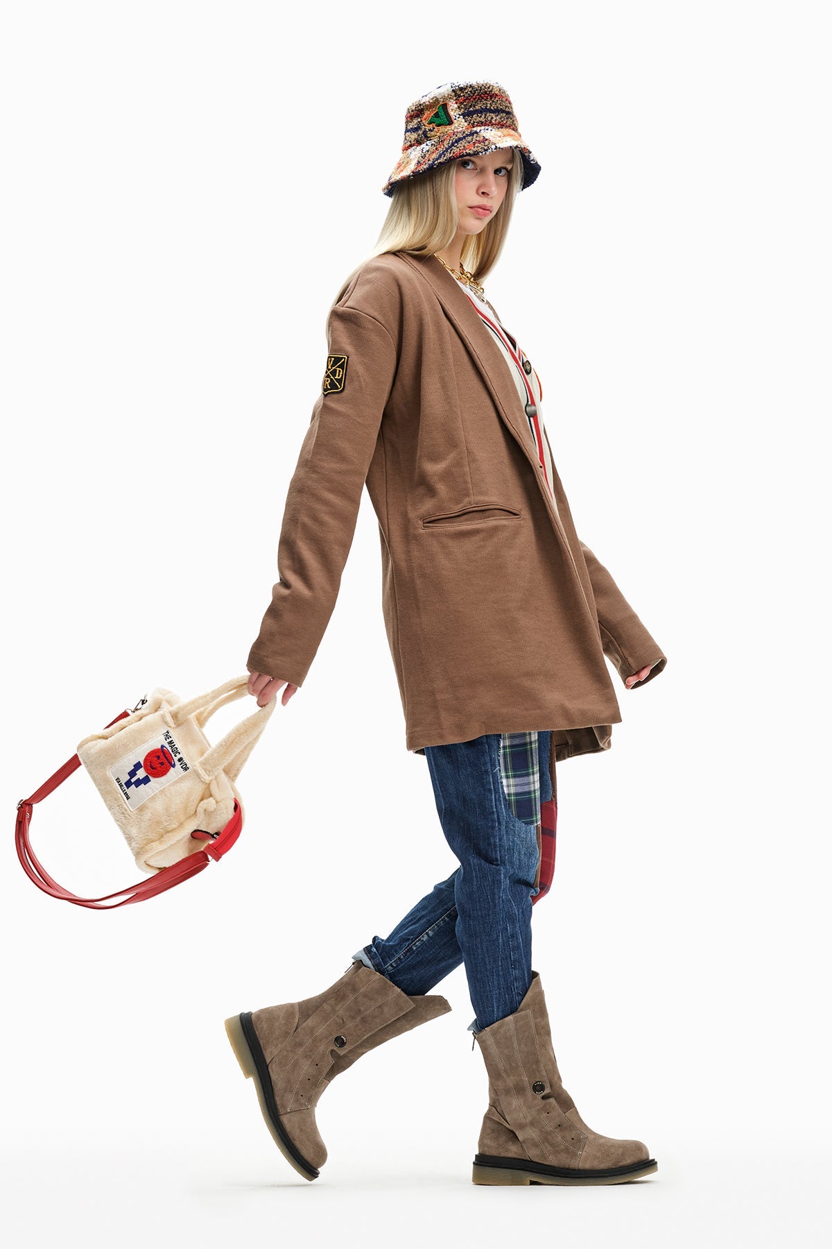 Kahverengi Blazer 10311