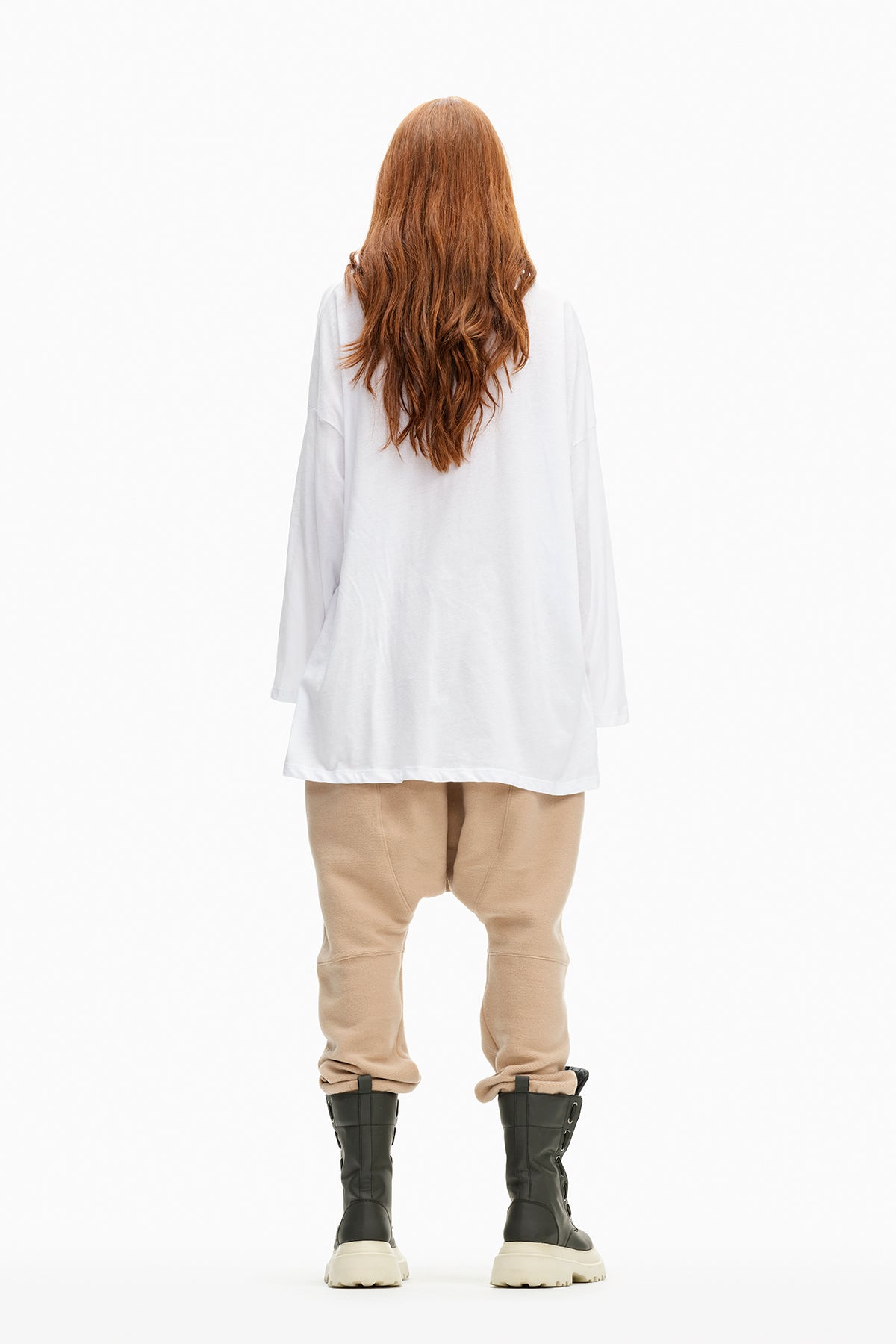 Beyaz Uzun T-shirt 10329