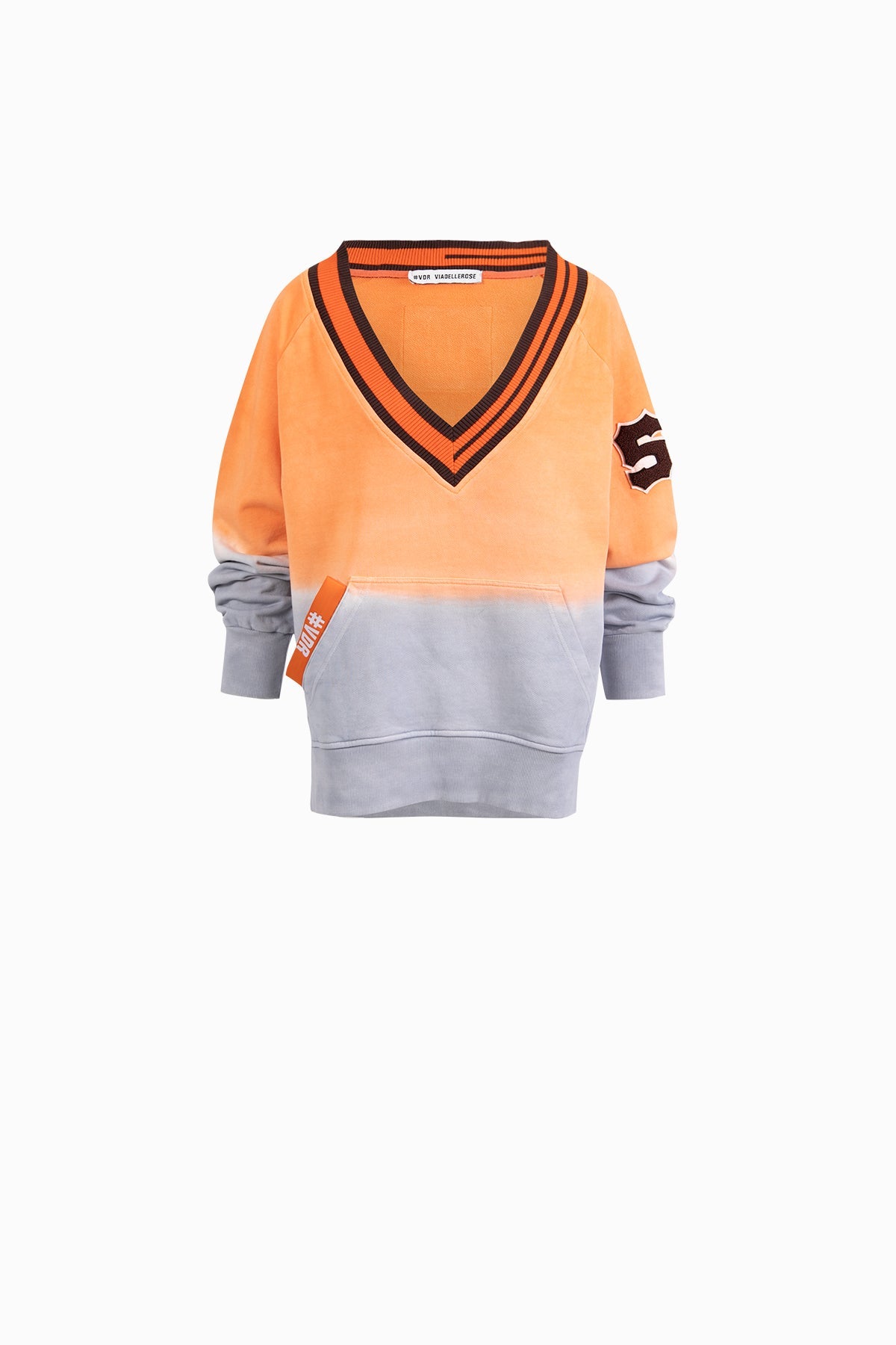 Turuncu Gri Sweatshirt 10421