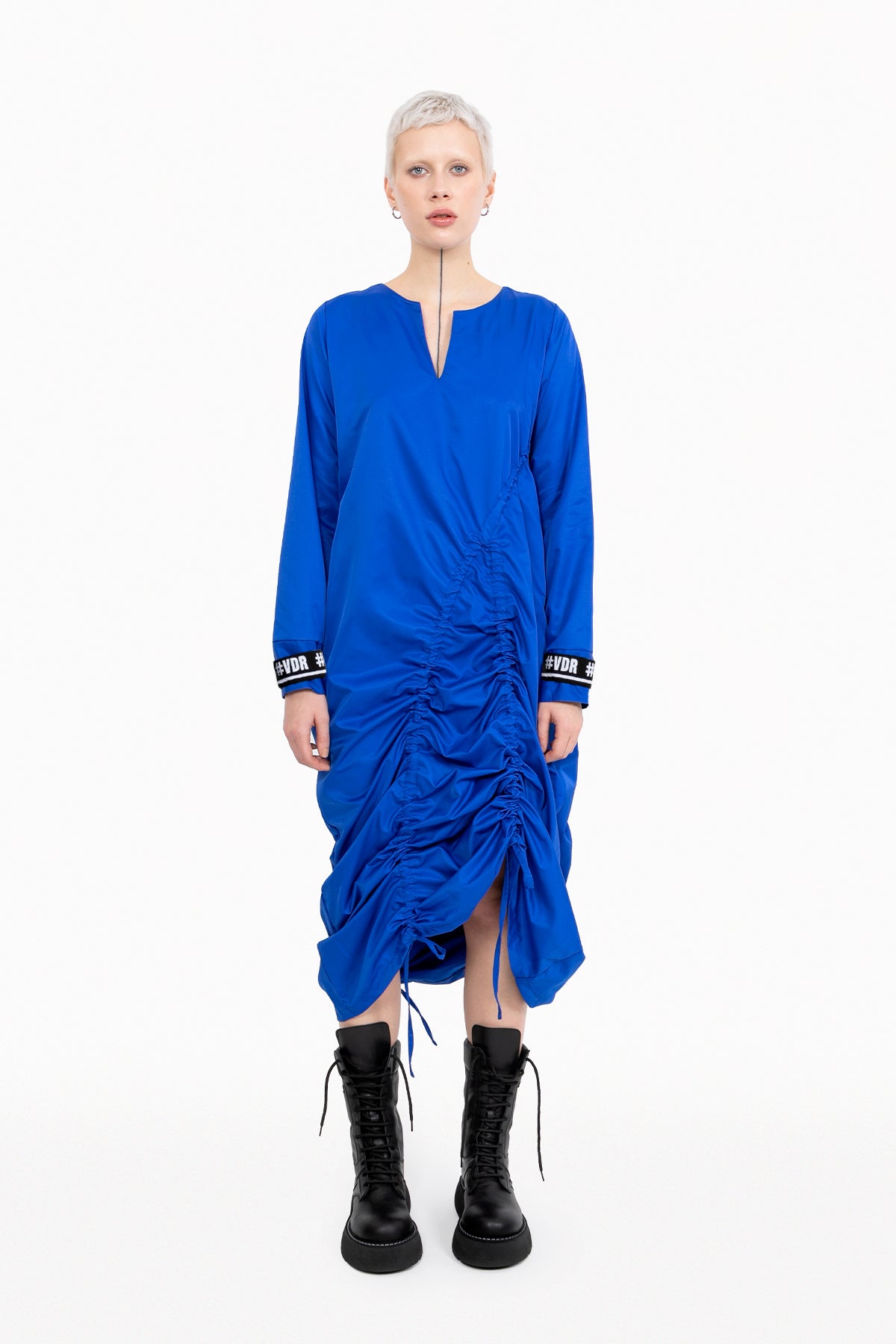 Saks Mavisi Elbise 10440