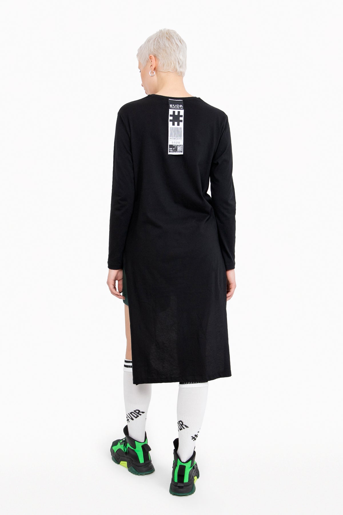Siyah Uzun T-shirt 10444