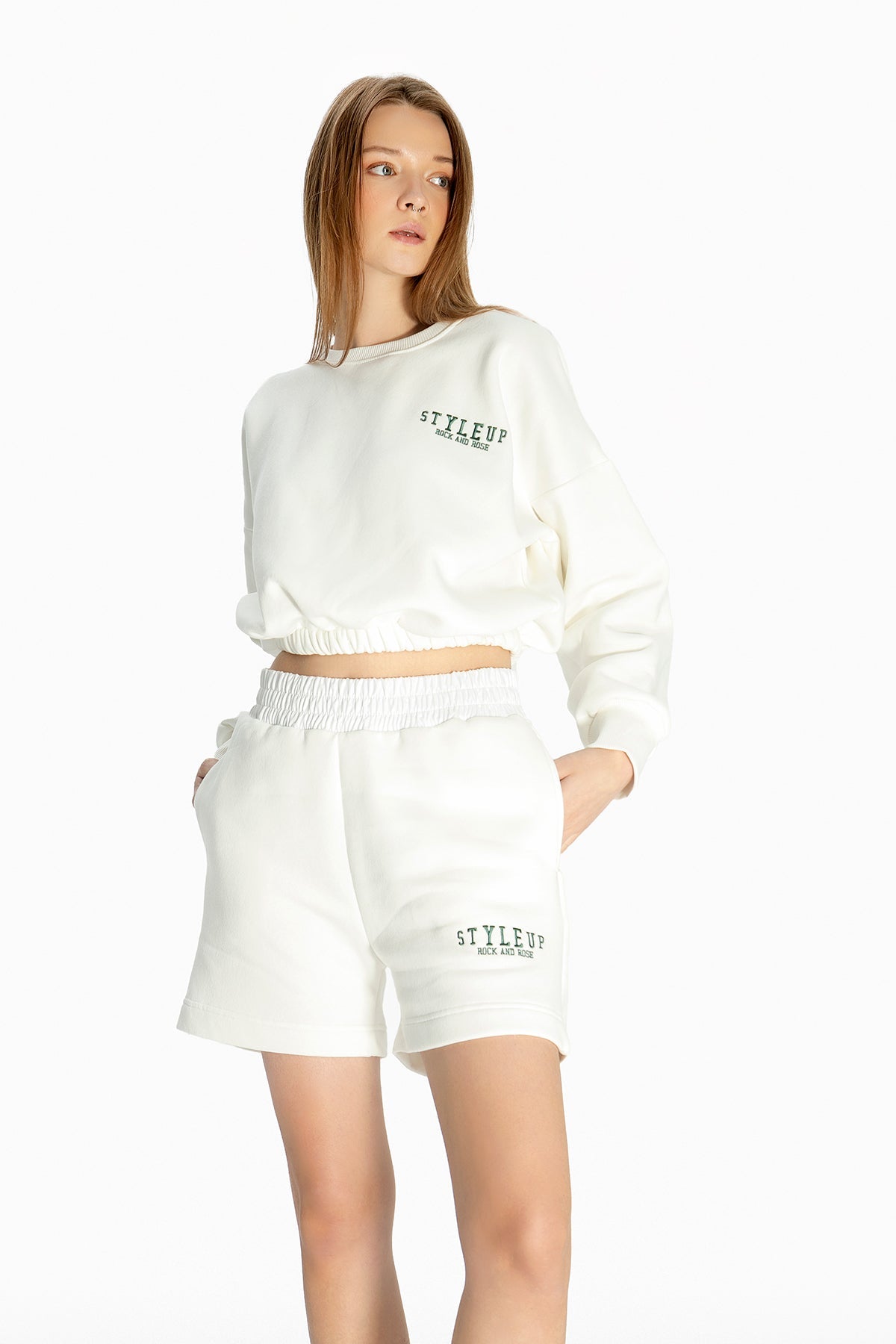 Ekru Sweatshirt 10456
