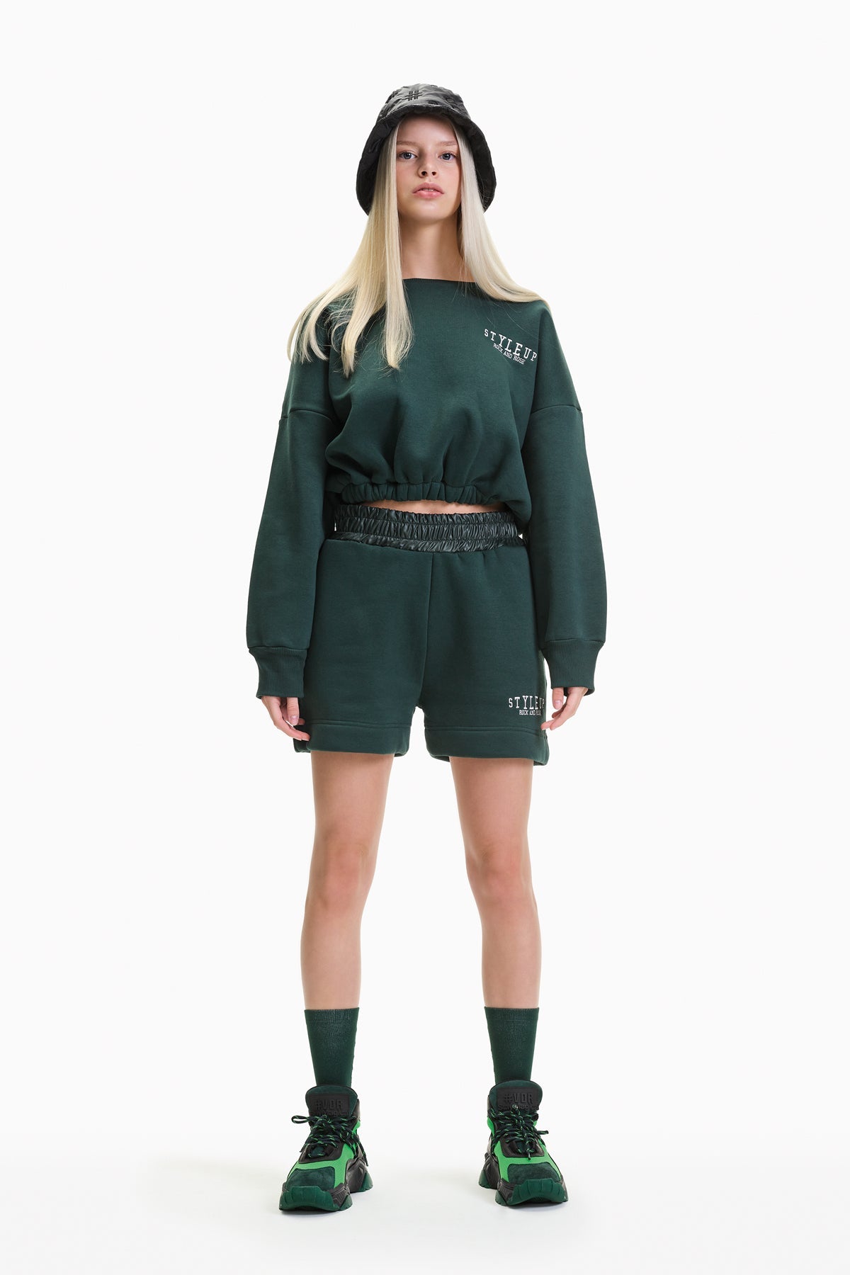 Koyu Yesil Sweatshirt 10456