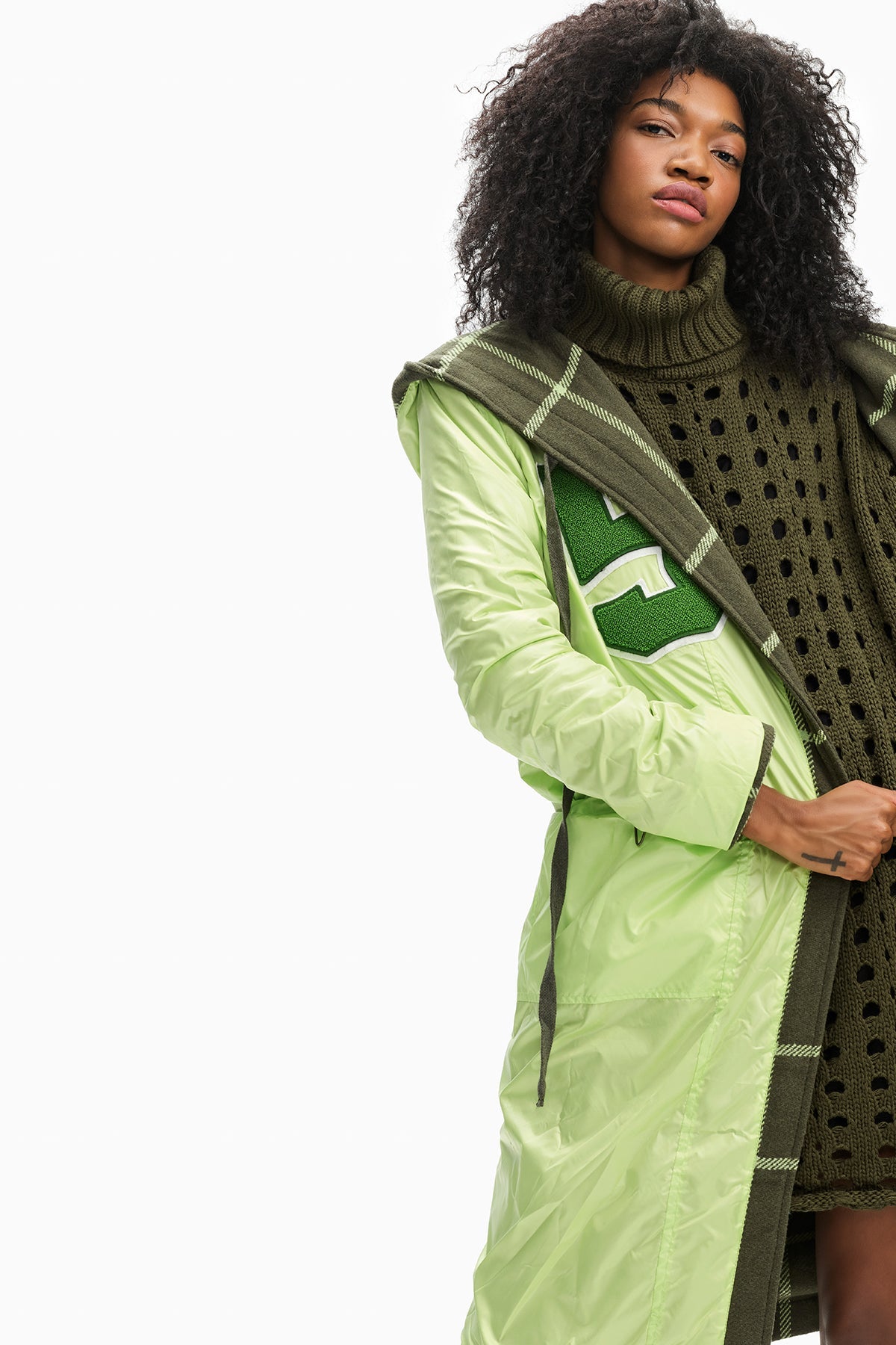 Yesil Ceket 10483