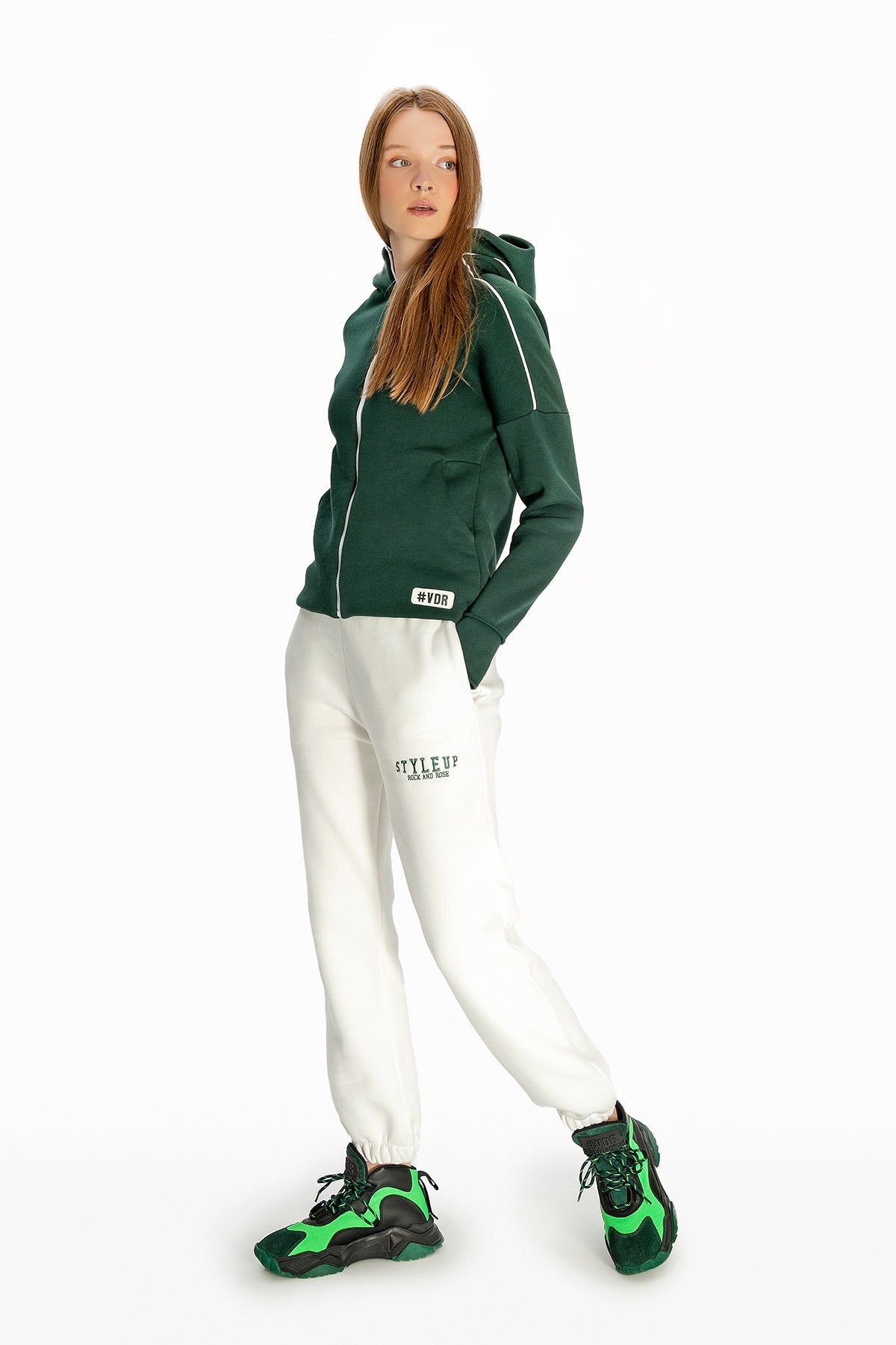 Koyu Yesil Sweatshirt 10488