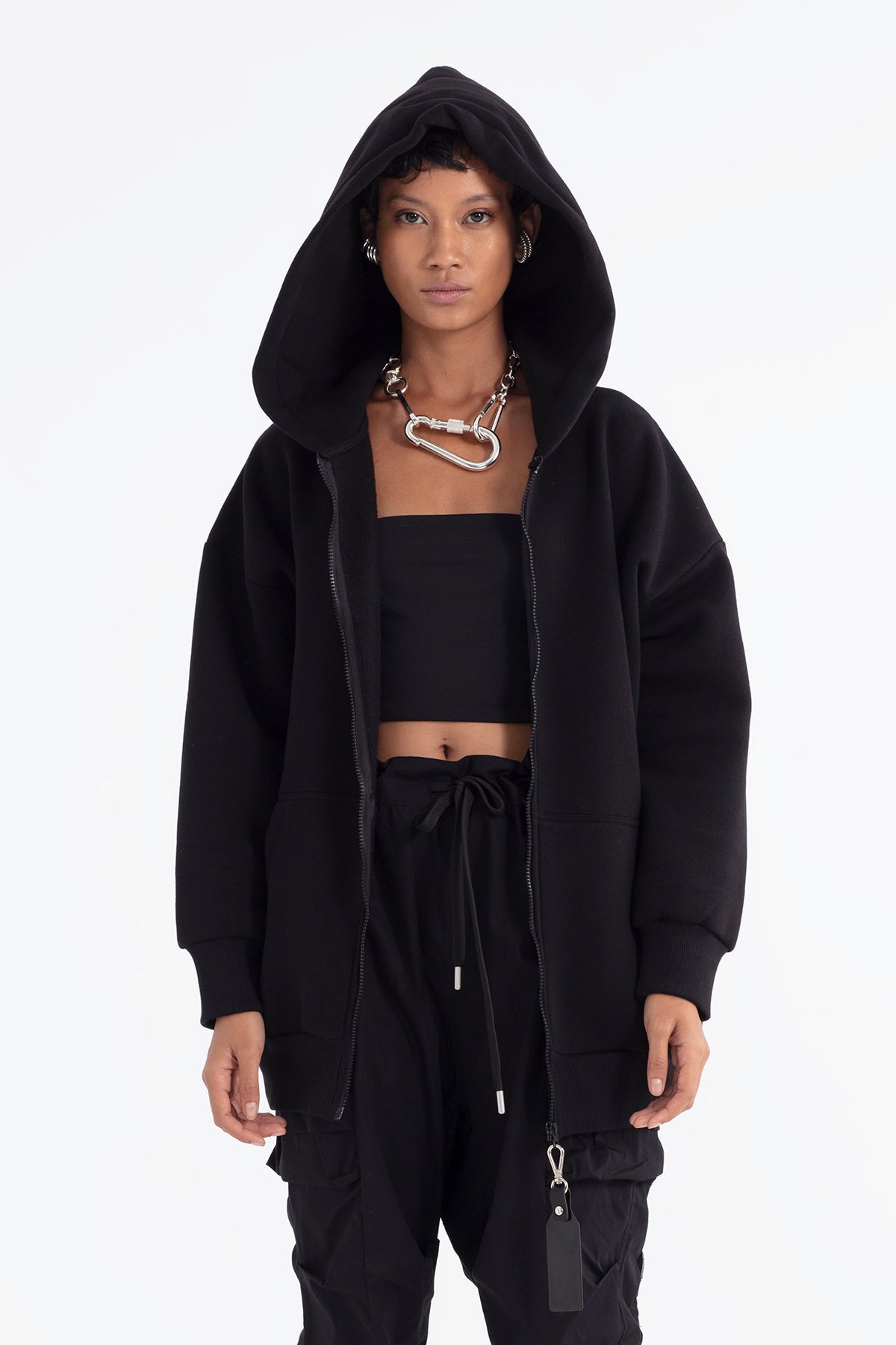 Siyah Sweatshirt 12035