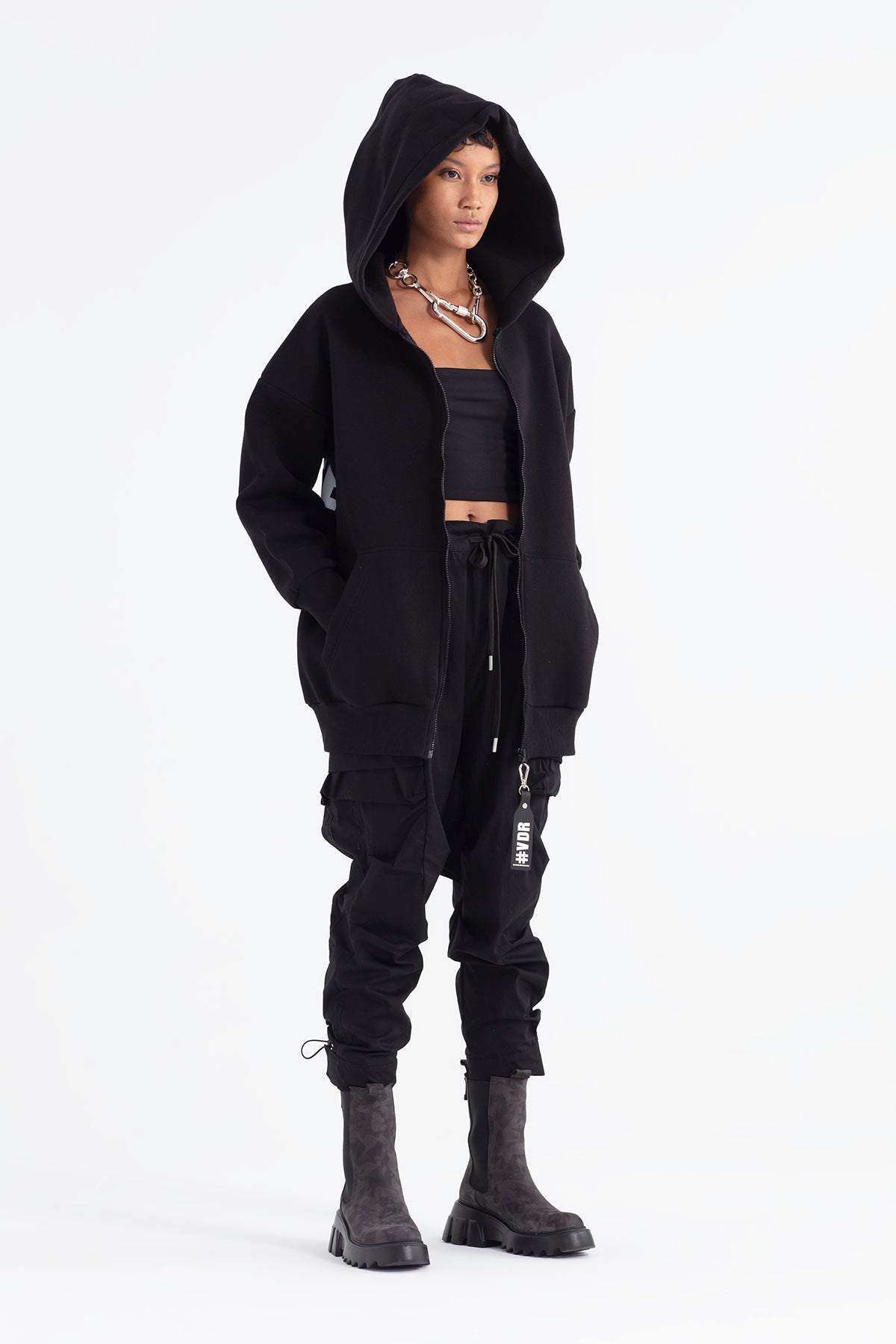 Siyah Sweatshirt 12035
