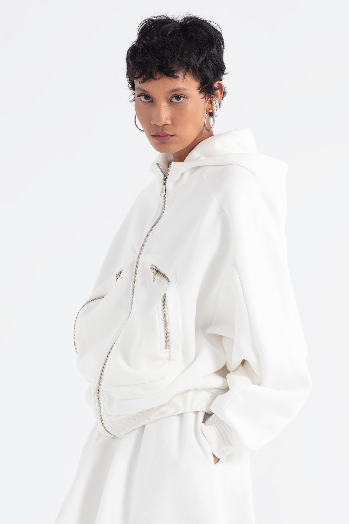 Ekru Sweatshirt 12038