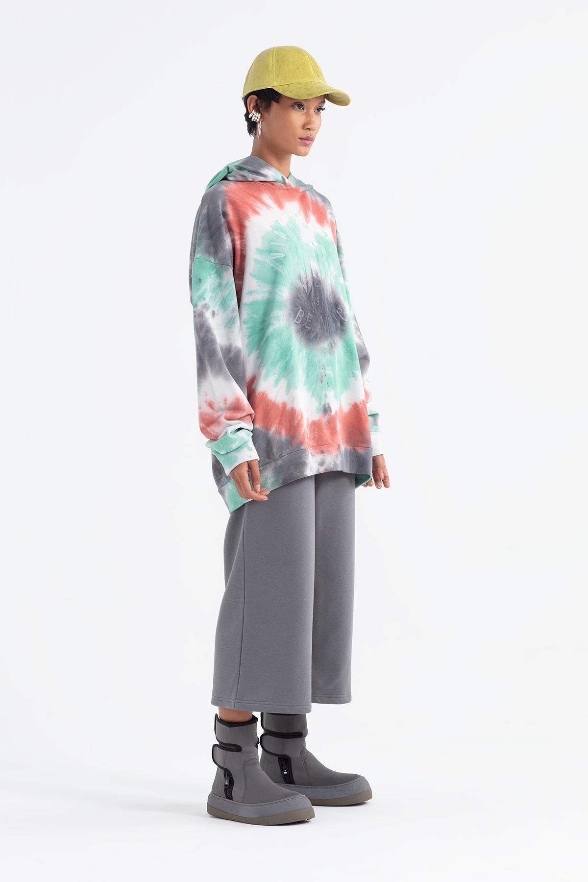 Çok Renkli Batik Sweatshirt 12051